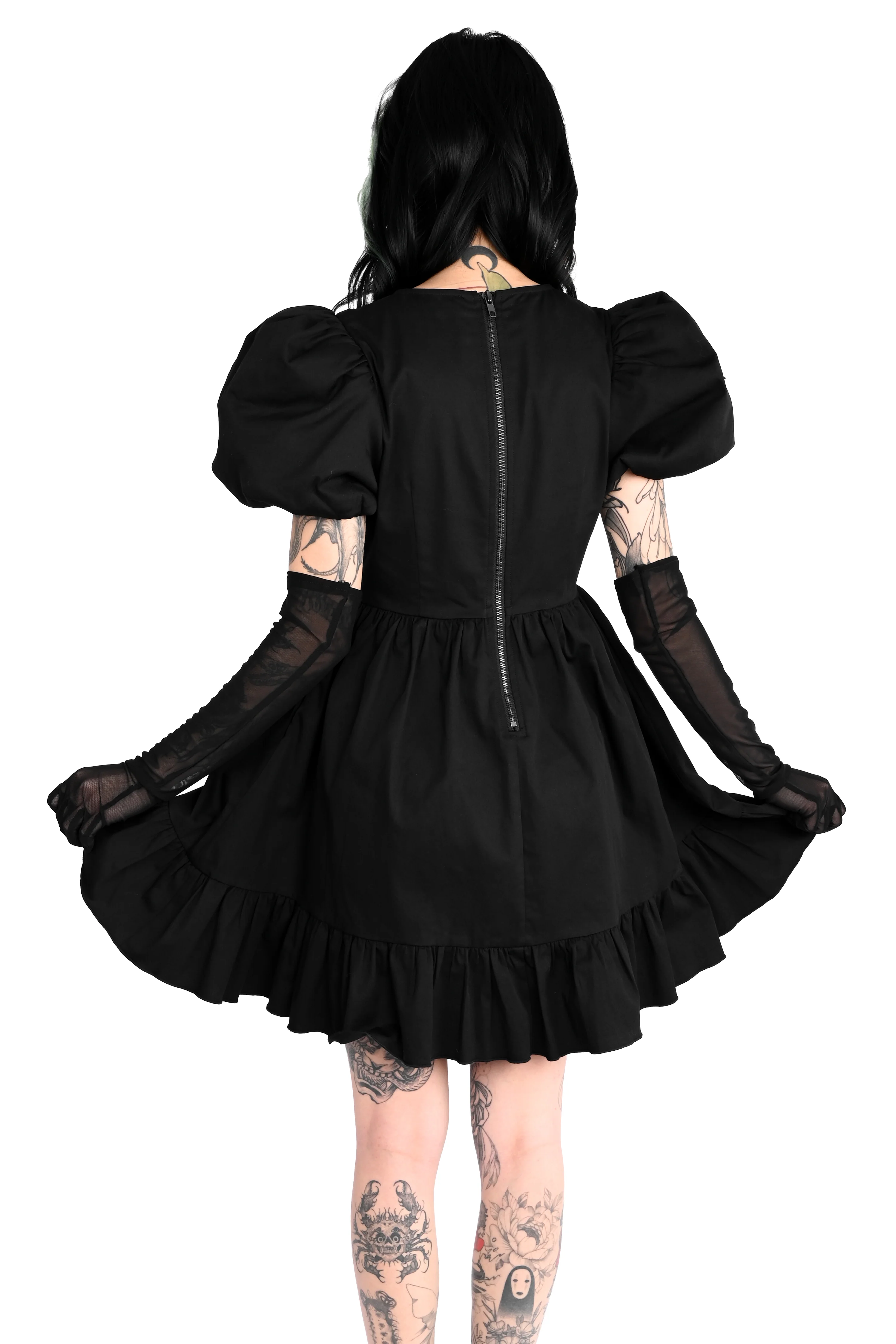 Abby Puff Sleeve Dress - No Restock! - Image 13