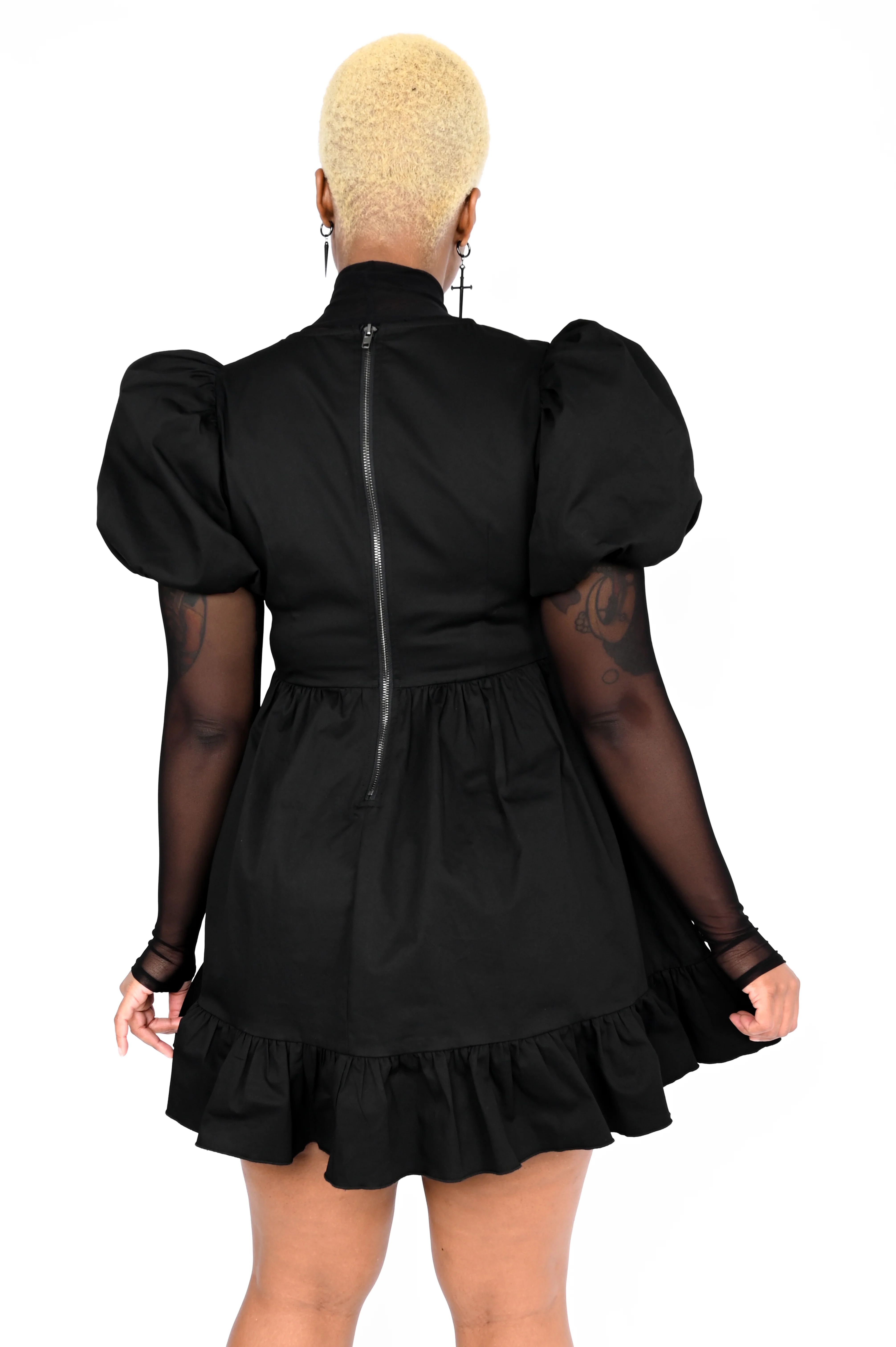 Abby Puff Sleeve Dress - No Restock! - Image 15