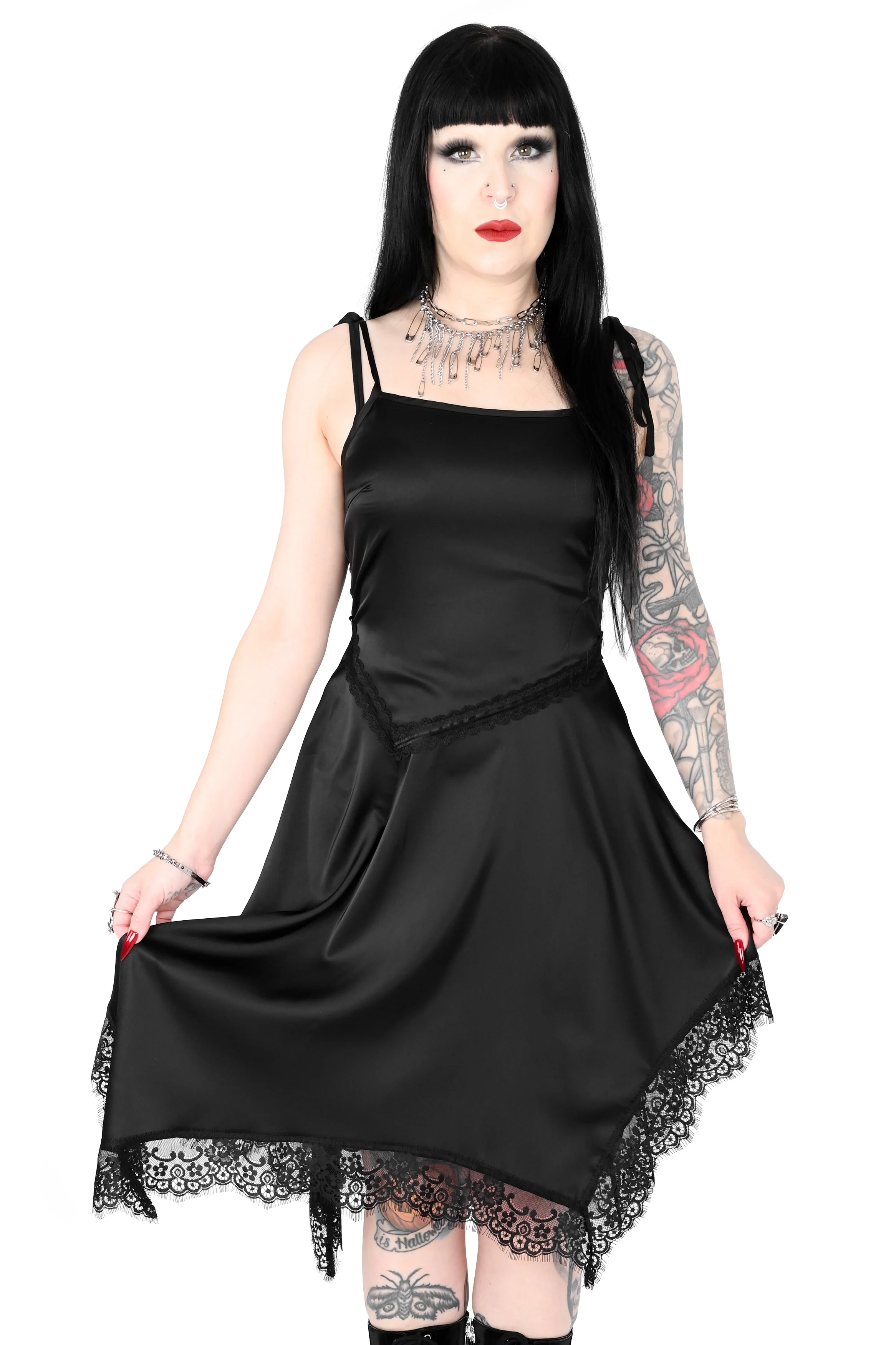 Ada Satin Slip Dress - No Restock! - Image 2