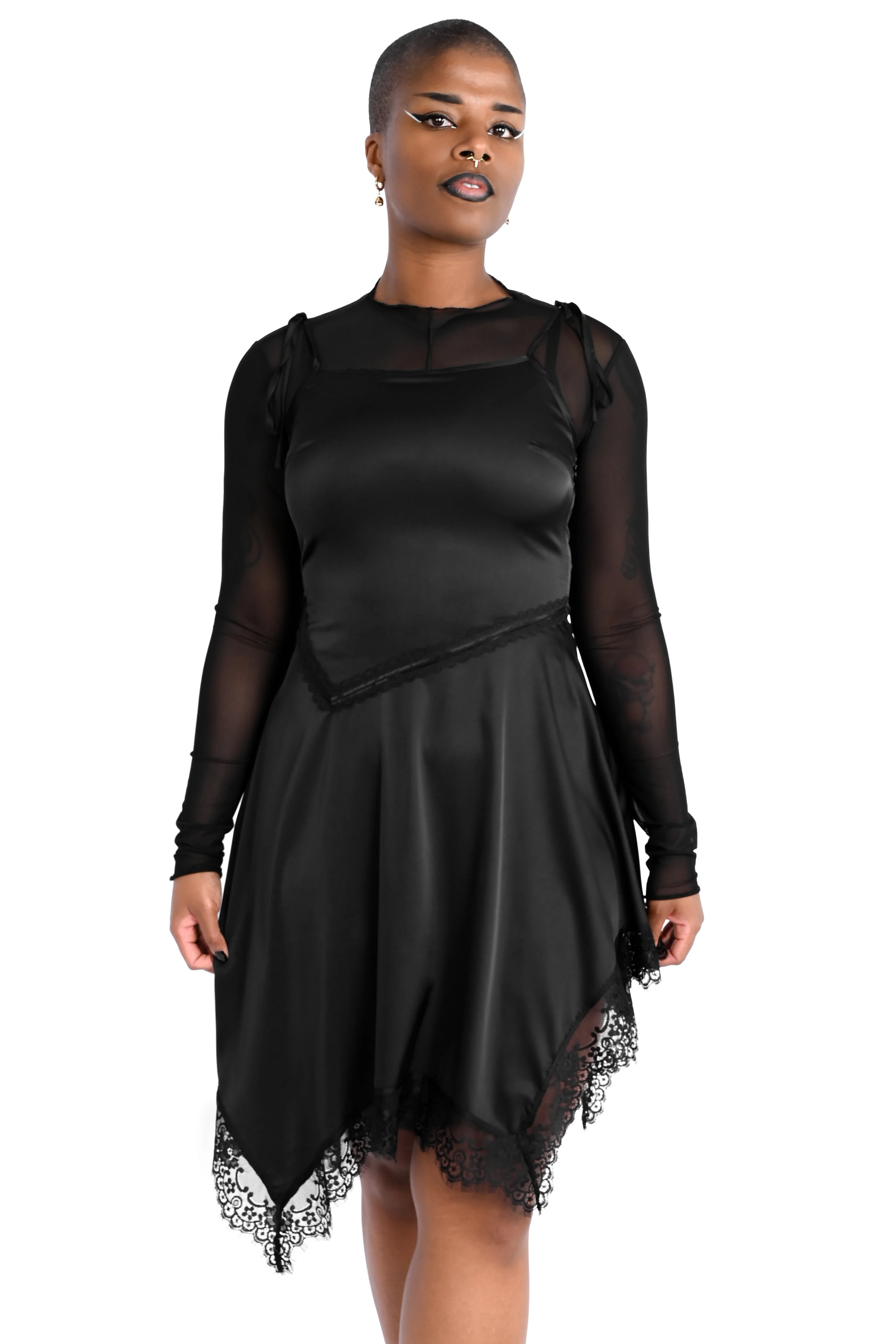 Ada Satin Slip Dress - No Restock! - Image 3