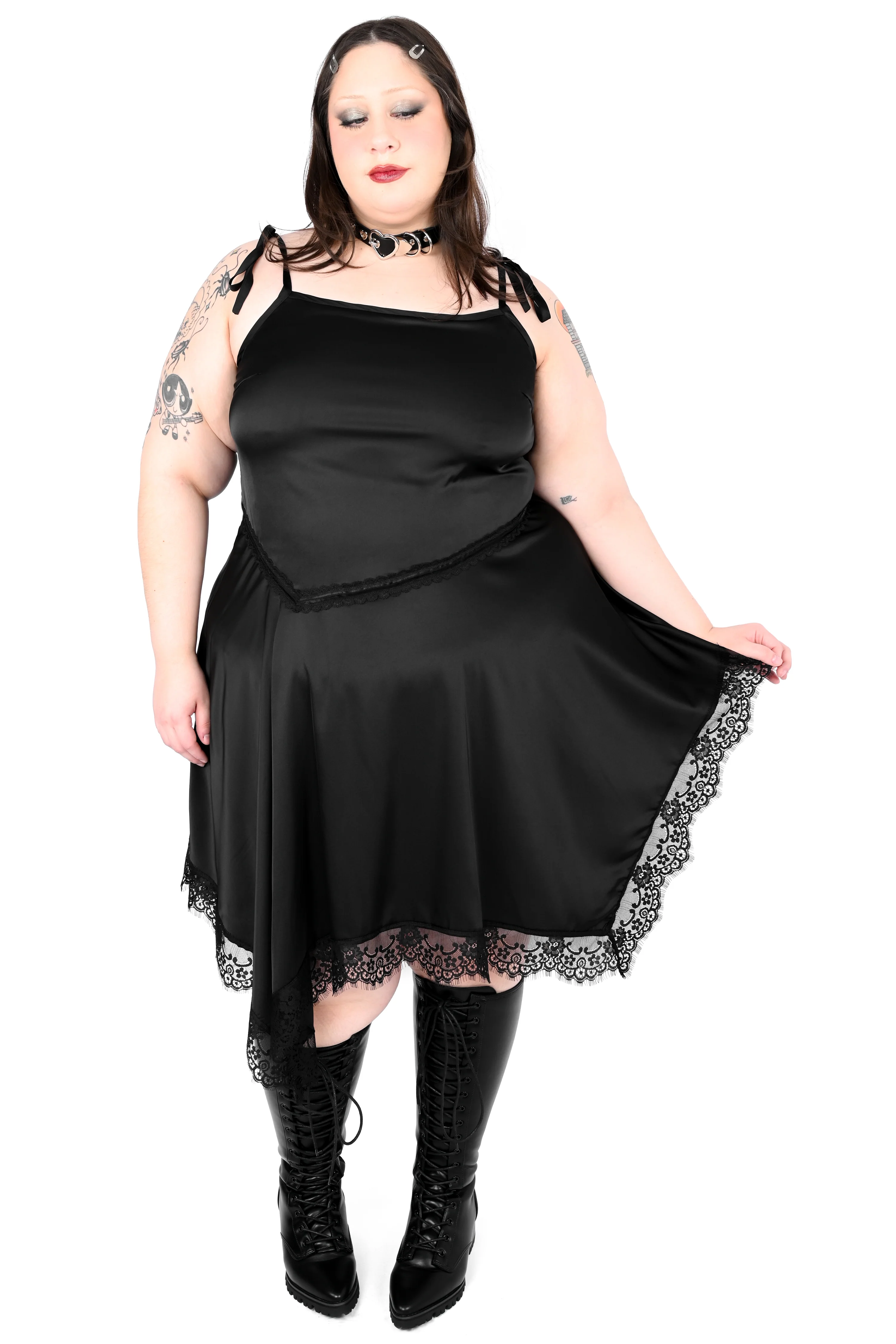 Ada Satin Slip Dress - No Restock! - Image 4