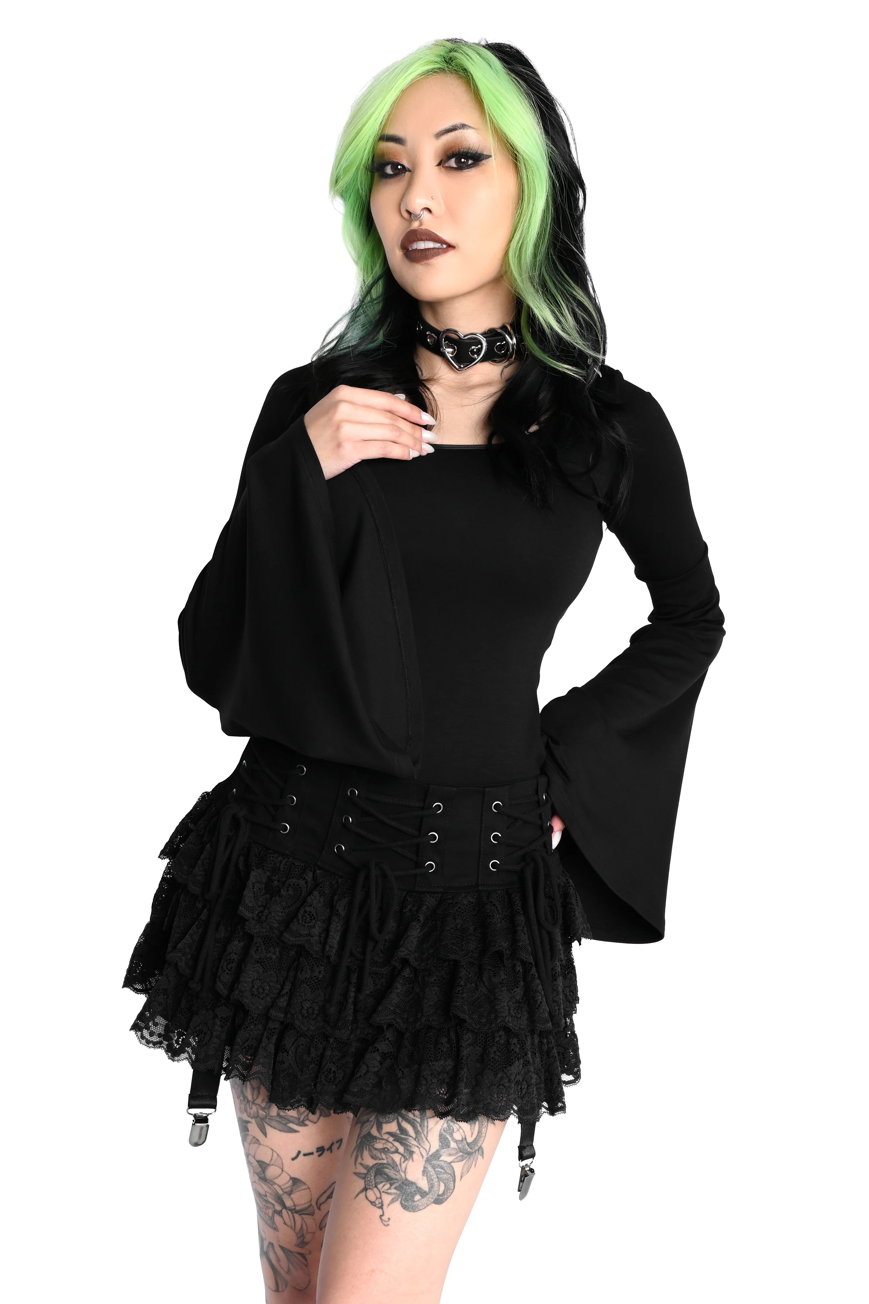Alexa Bell Sleeve Top - Image 3