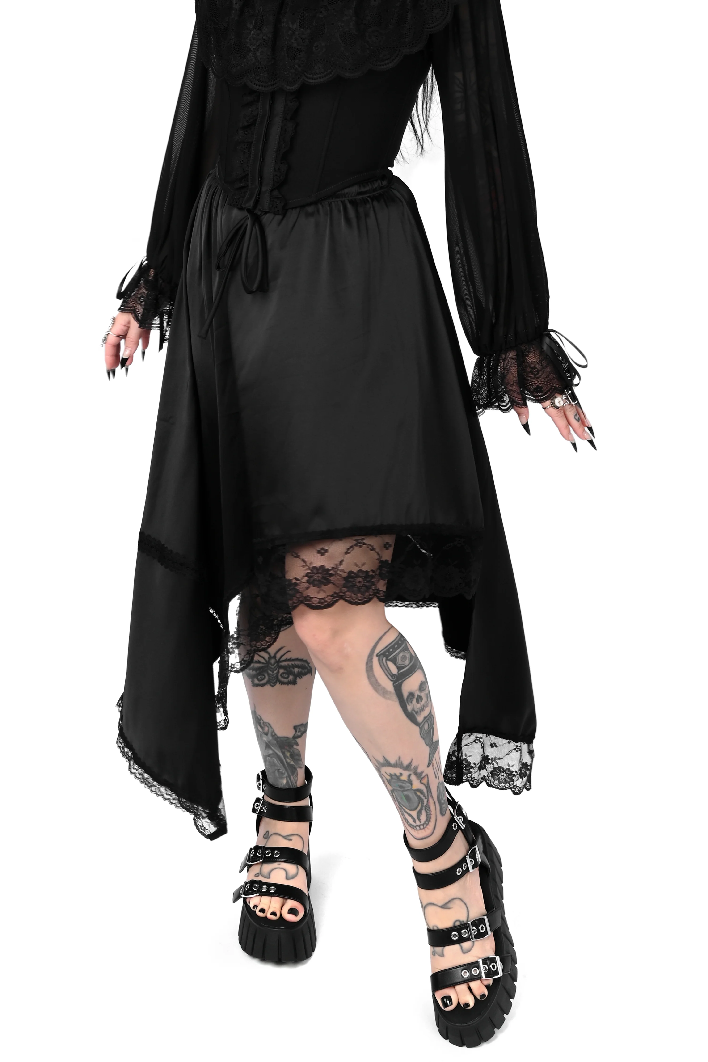 Bianca Satin Skirt - No Restock! - Image 5