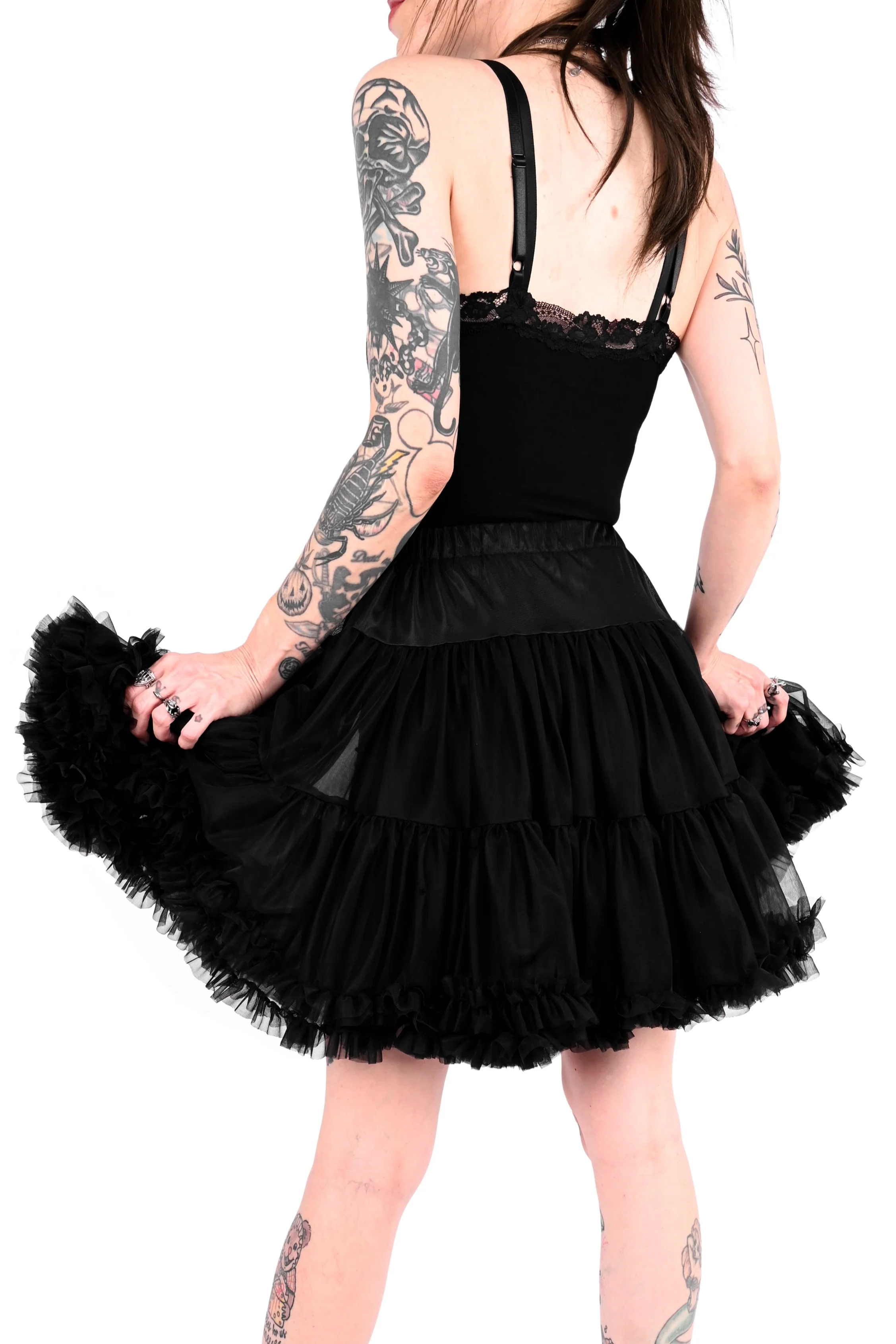 Fluffy Black Petticoat - Image 4
