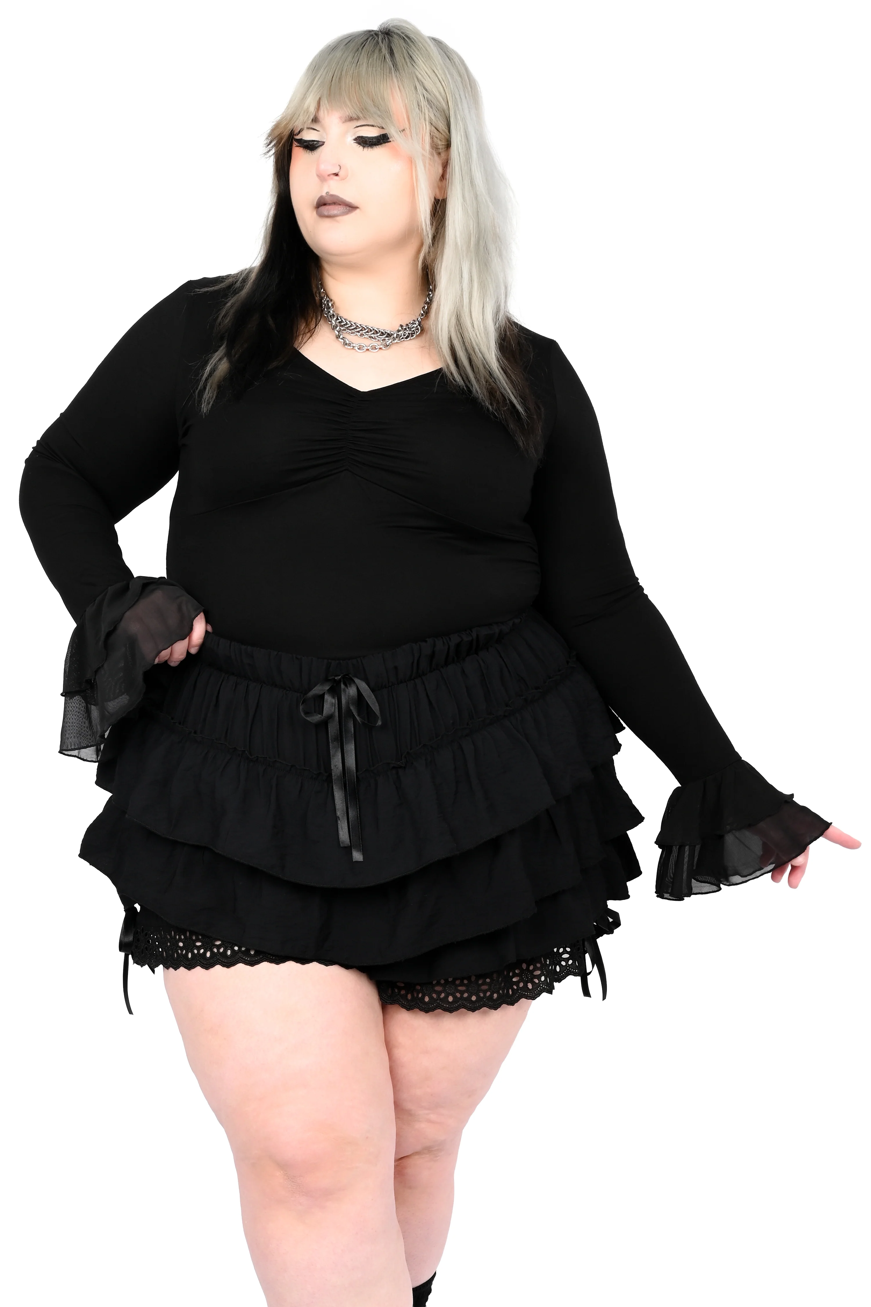 Black Ruffle Bloomers - Image 6