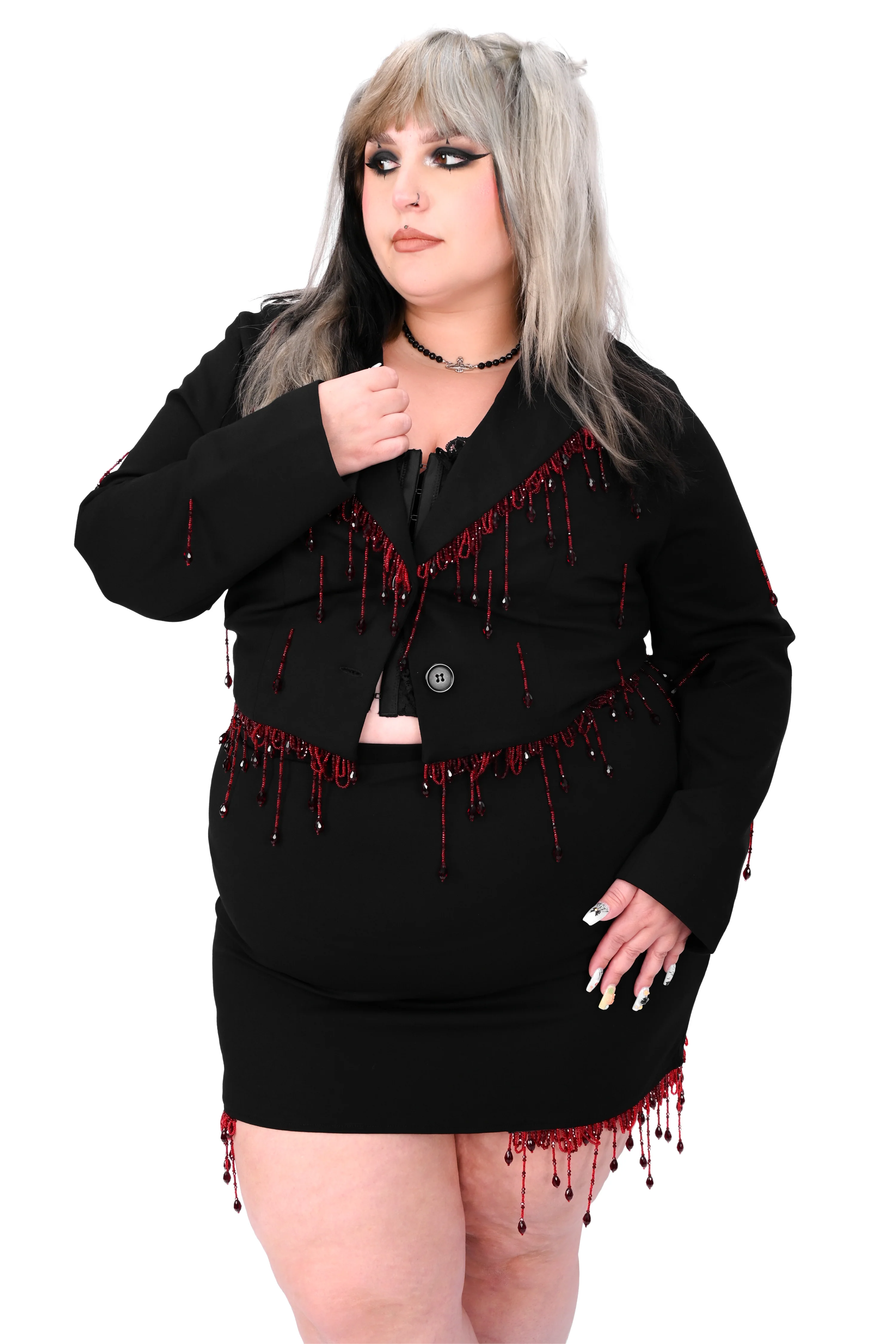 Blood Drip Blazer - No Restock! 2XL & 3XL left! - Image 3