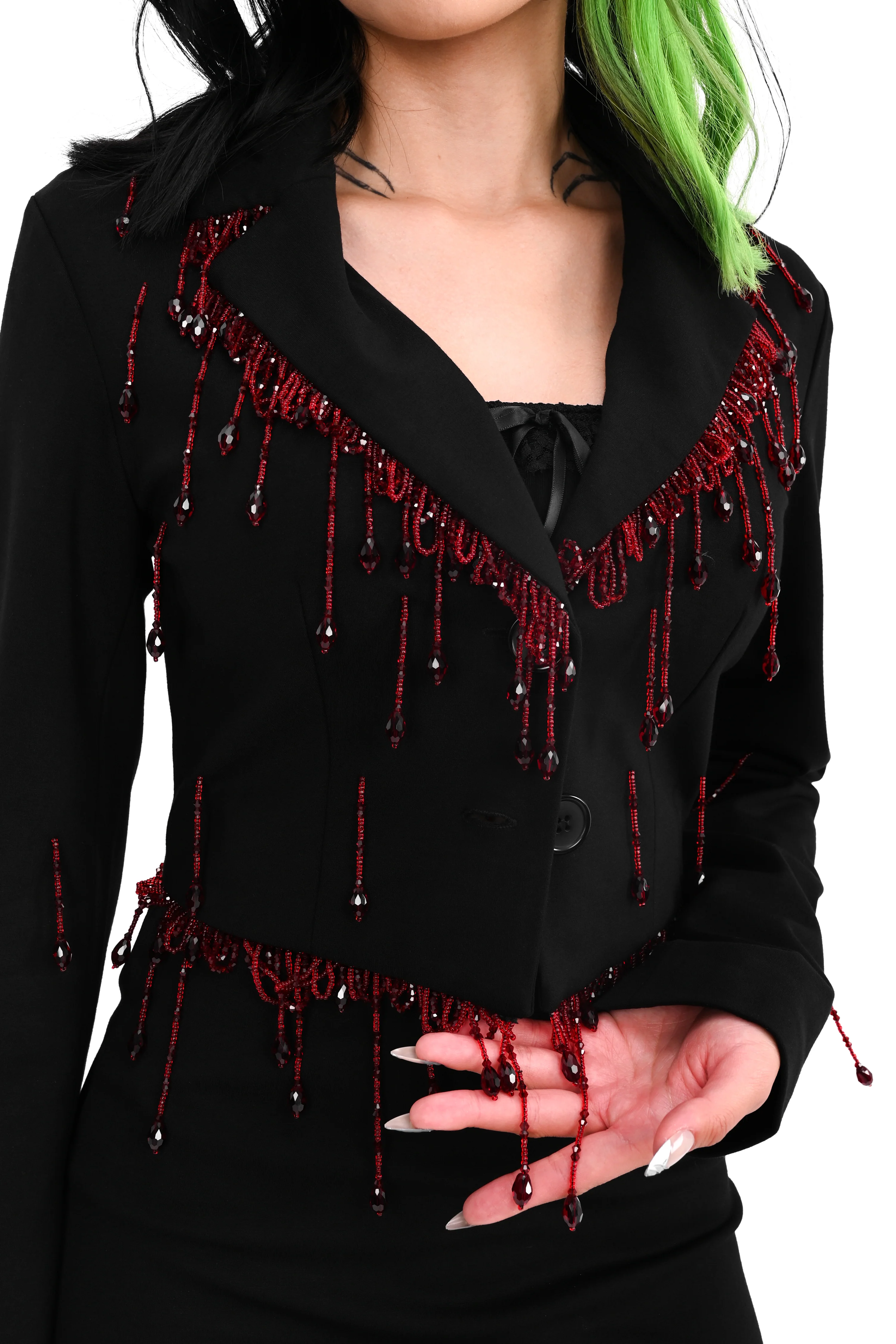 Blood Drip Blazer - No Restock! 2XL & 3XL left! - Image 4