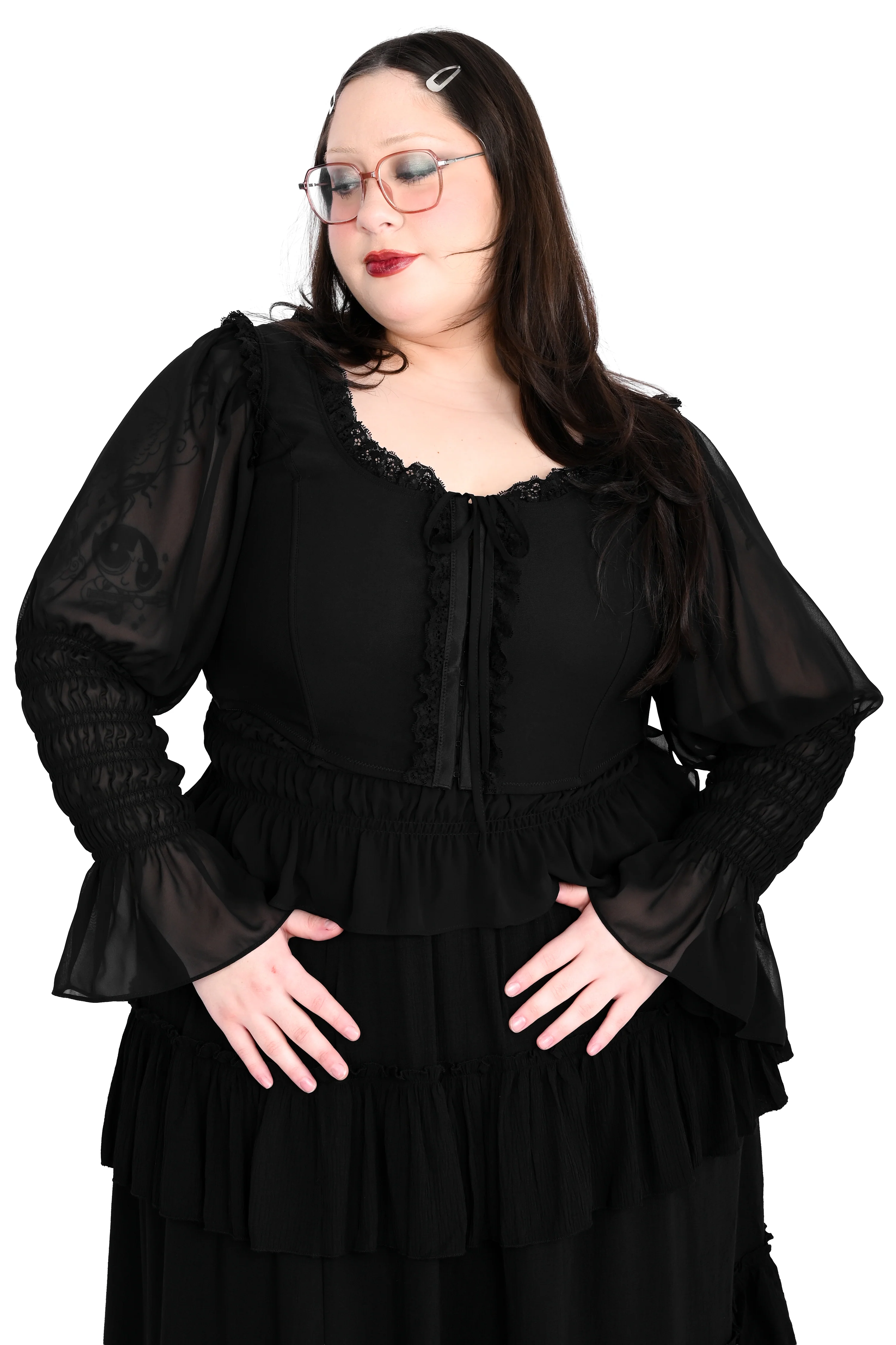 Celia Chiffon Top - Image 3