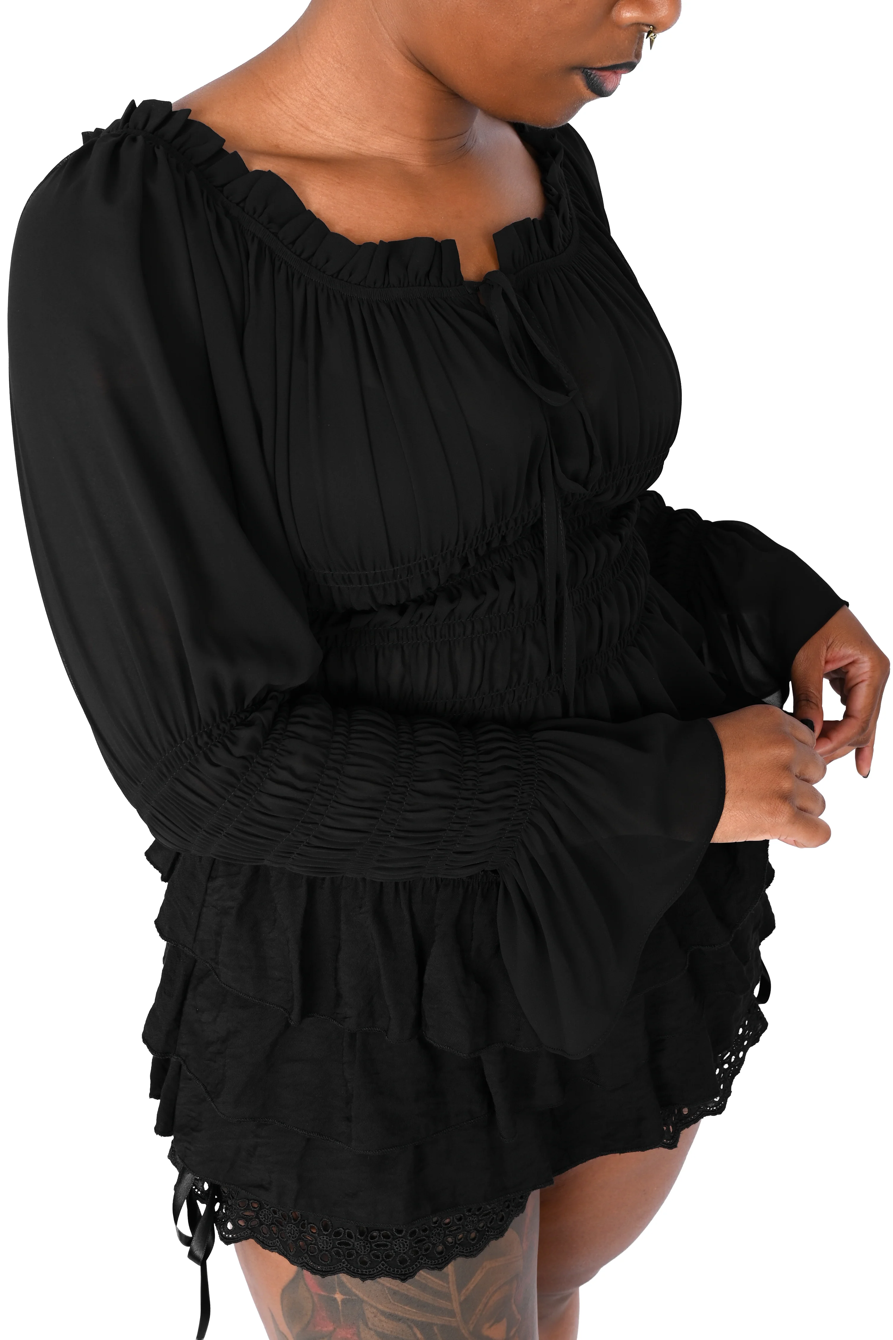 Celia Chiffon Top - Image 4