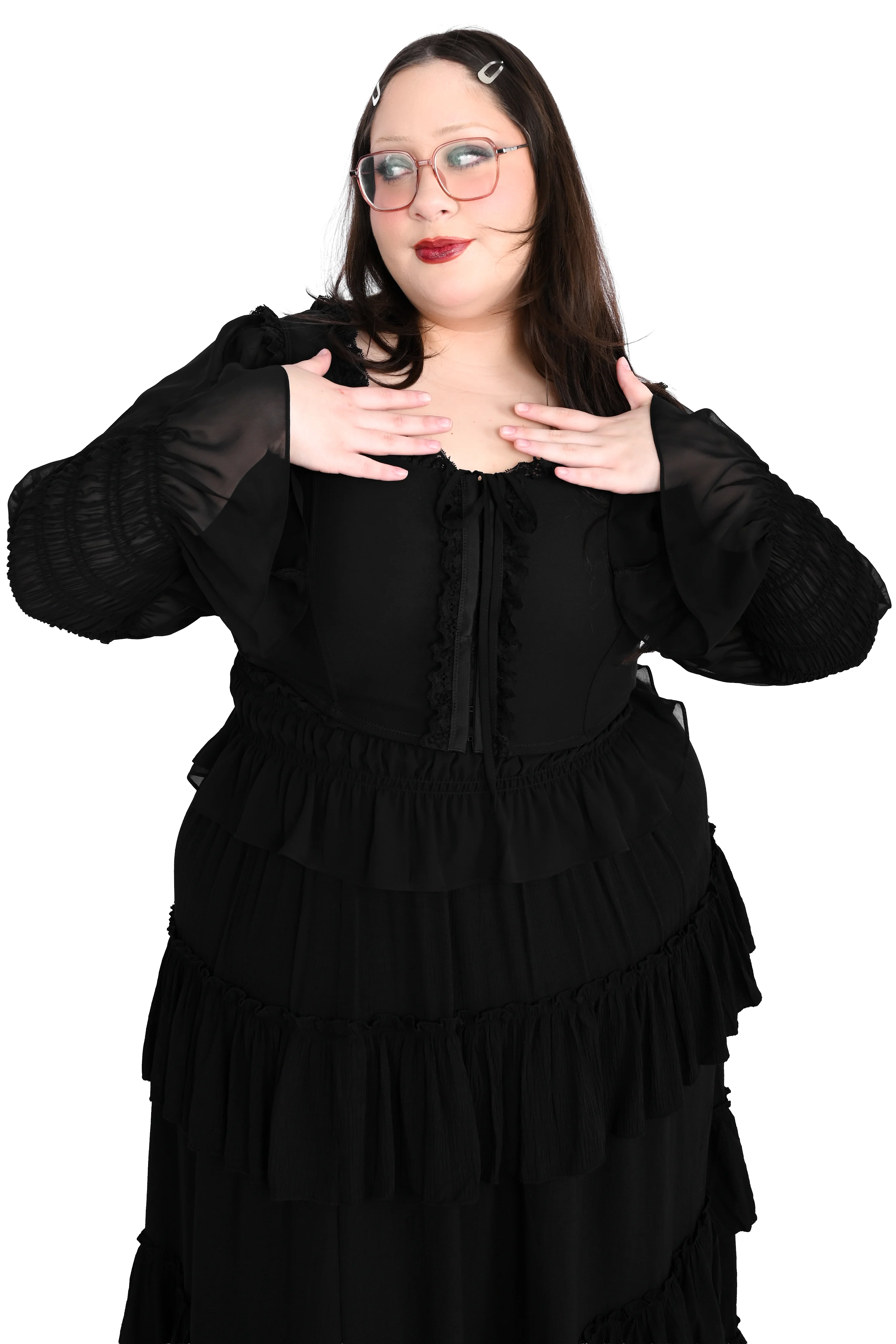 Celia Chiffon Top - Image 5