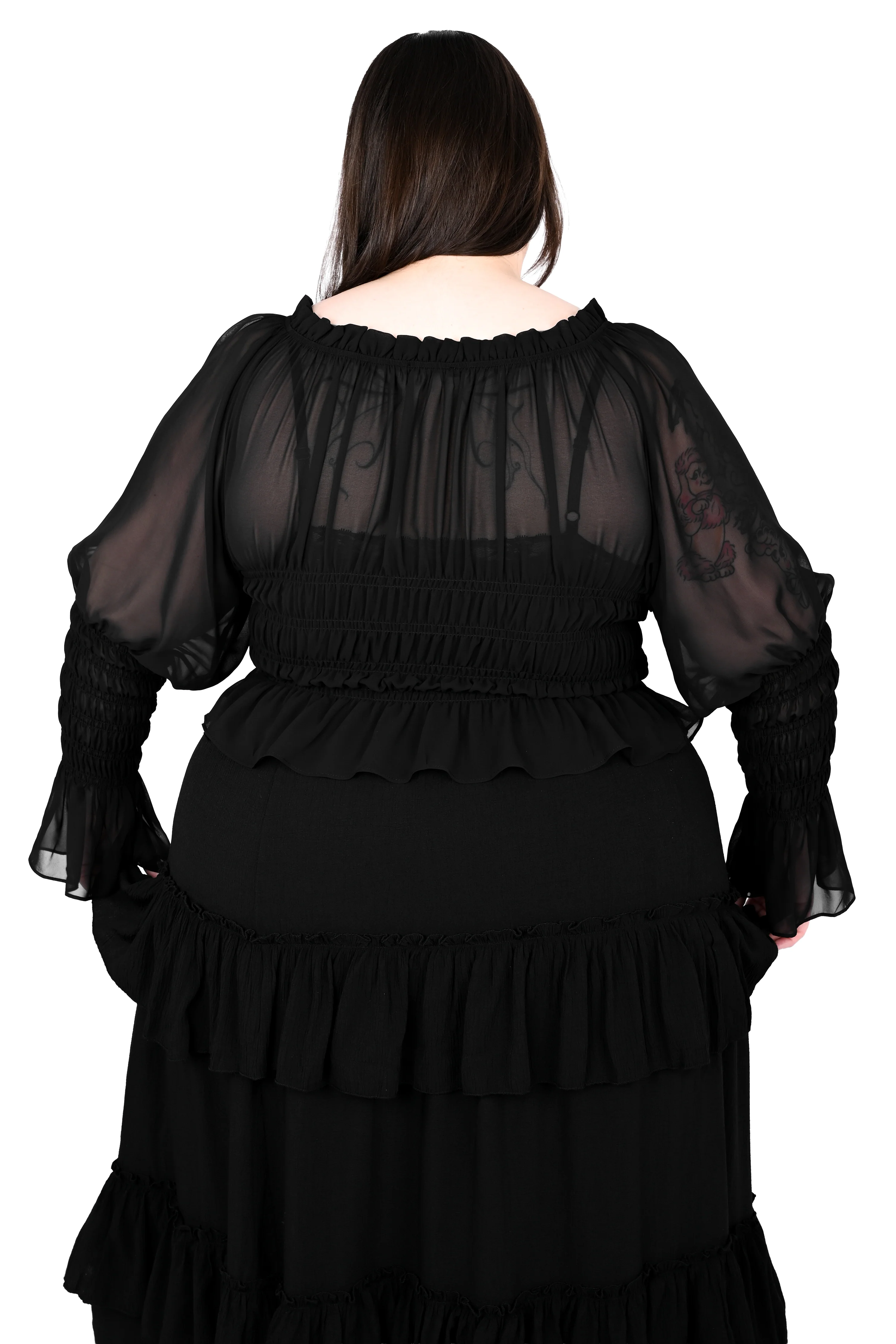 Celia Chiffon Top - Image 8