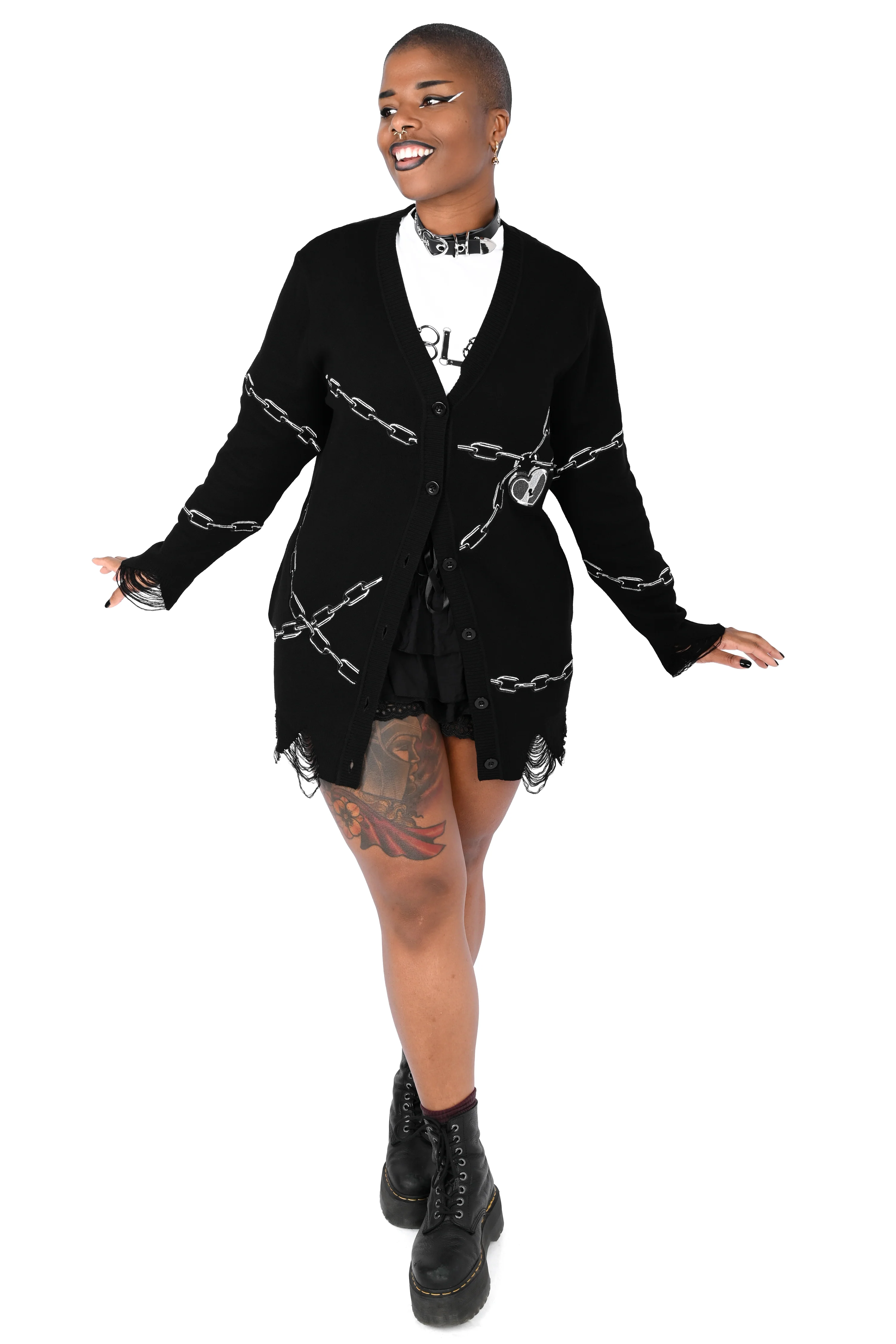 Chained Cardigan - Image 11