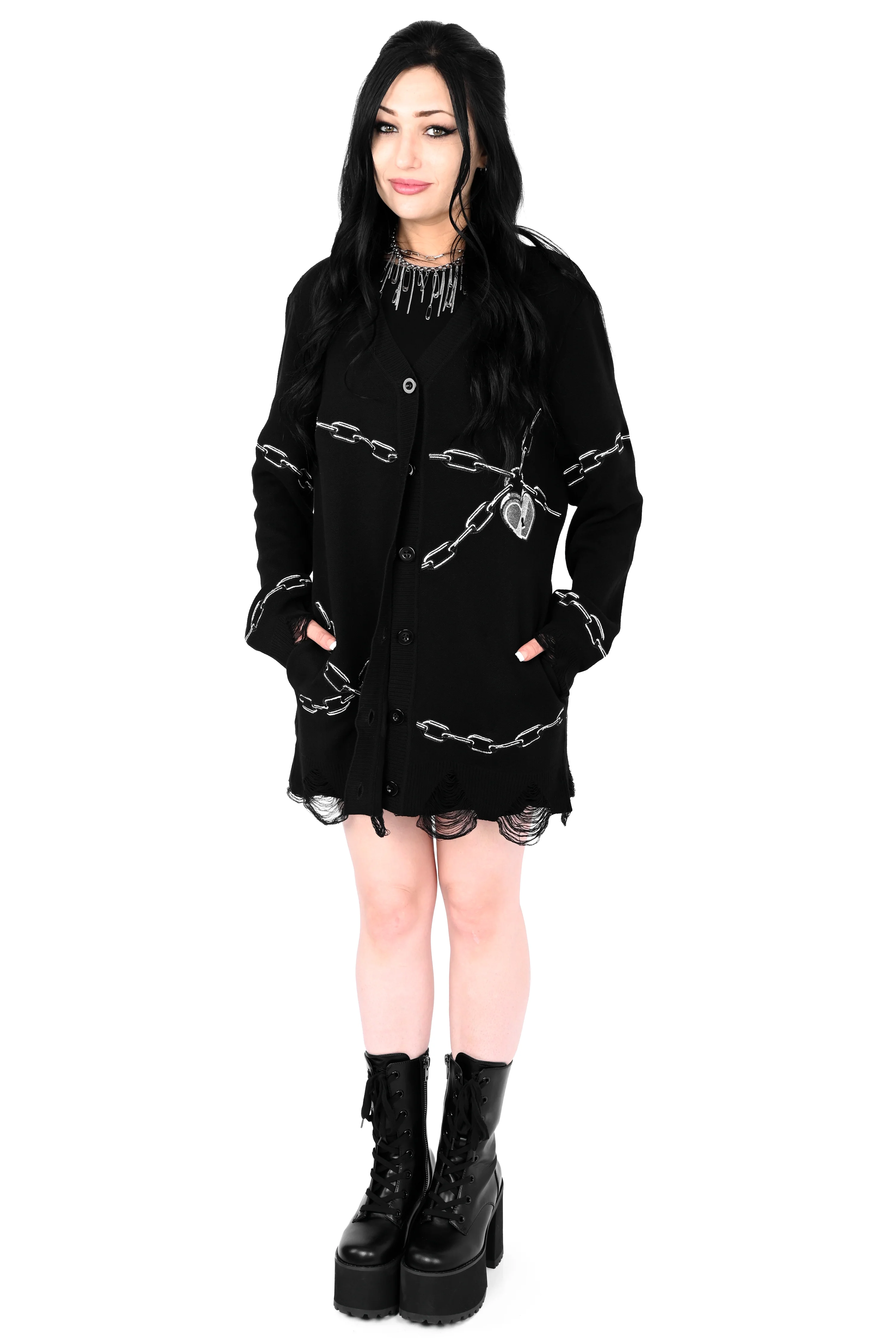 Chained Cardigan - Image 12