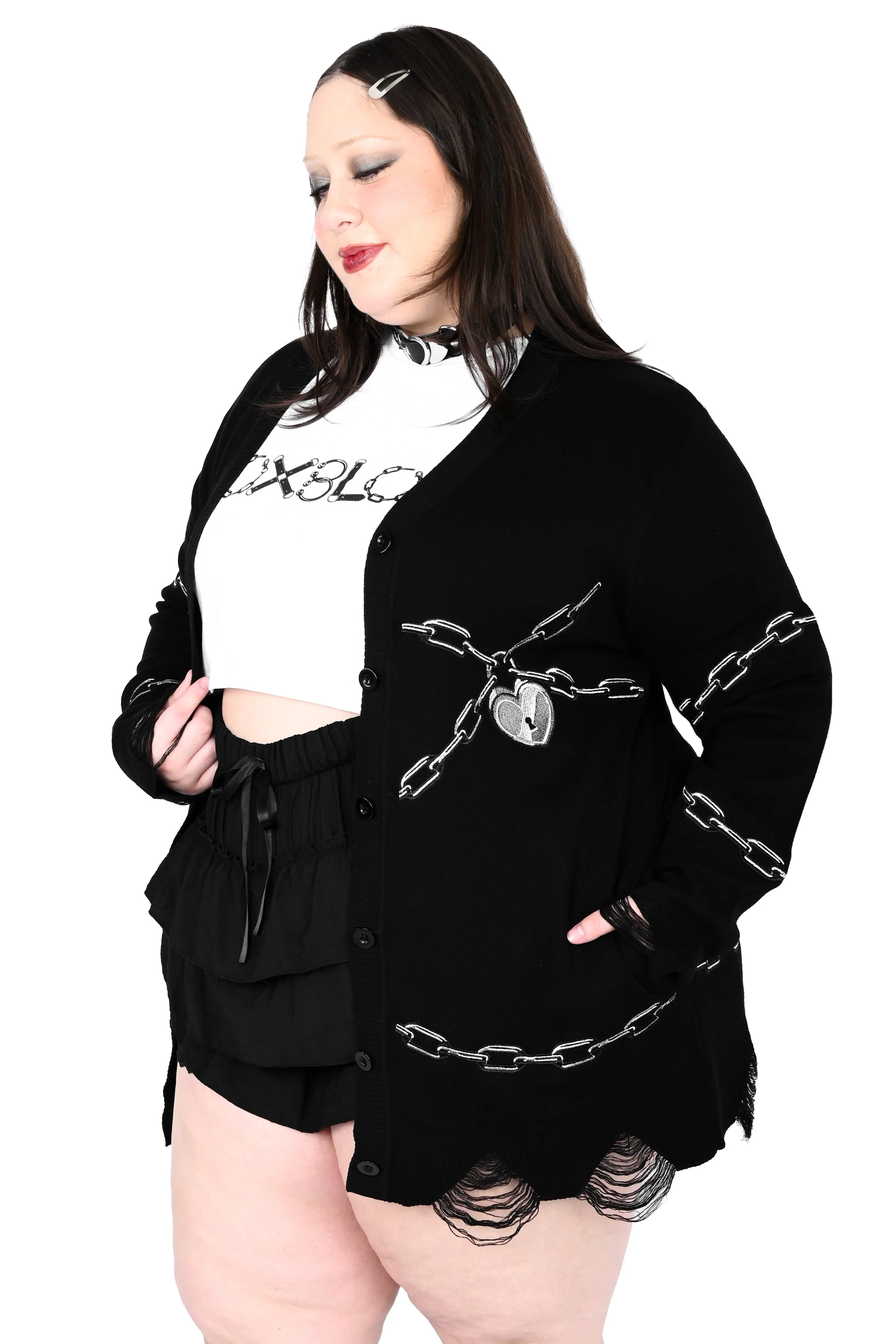 Chained Cardigan - Image 2