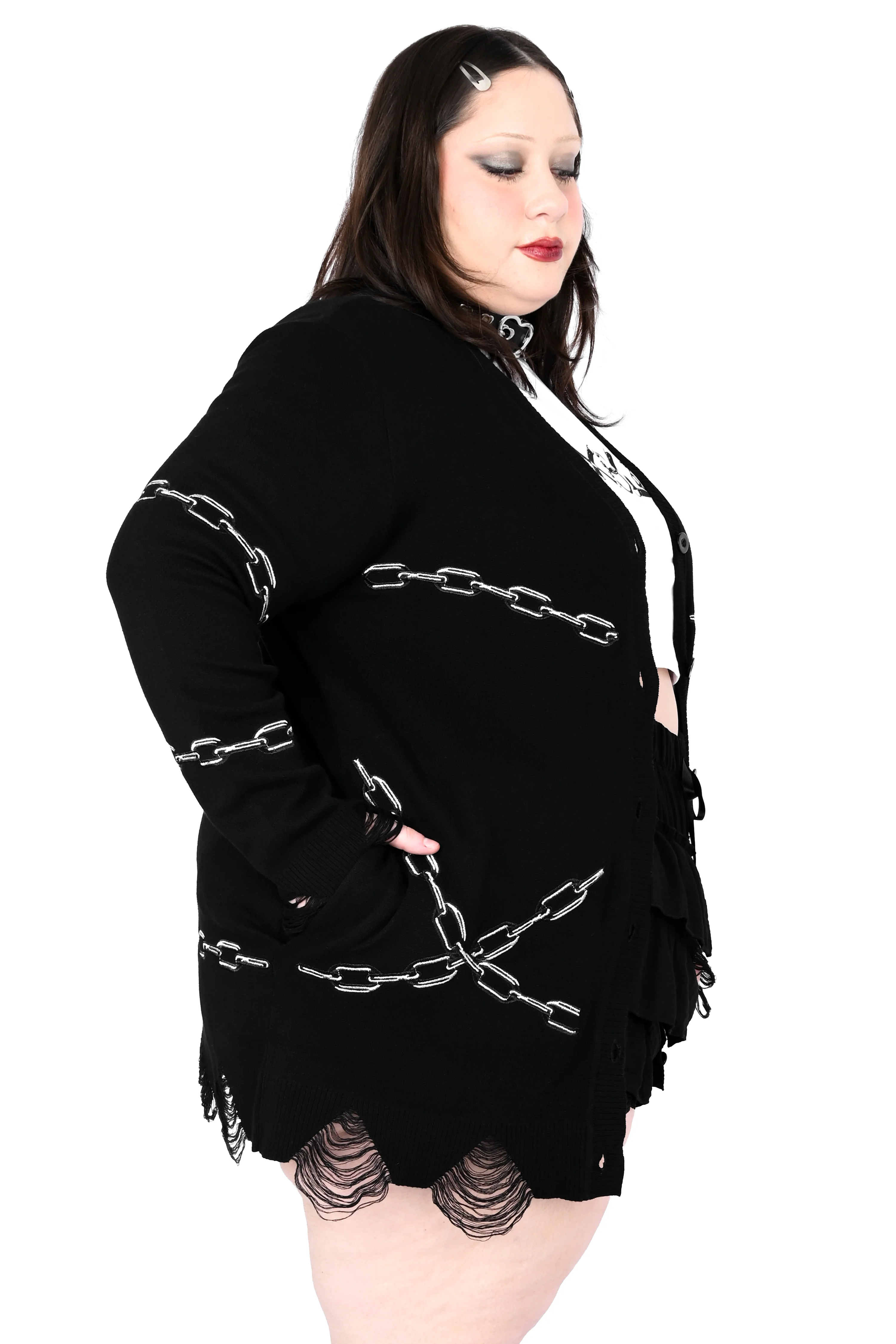Chained Cardigan - Image 5