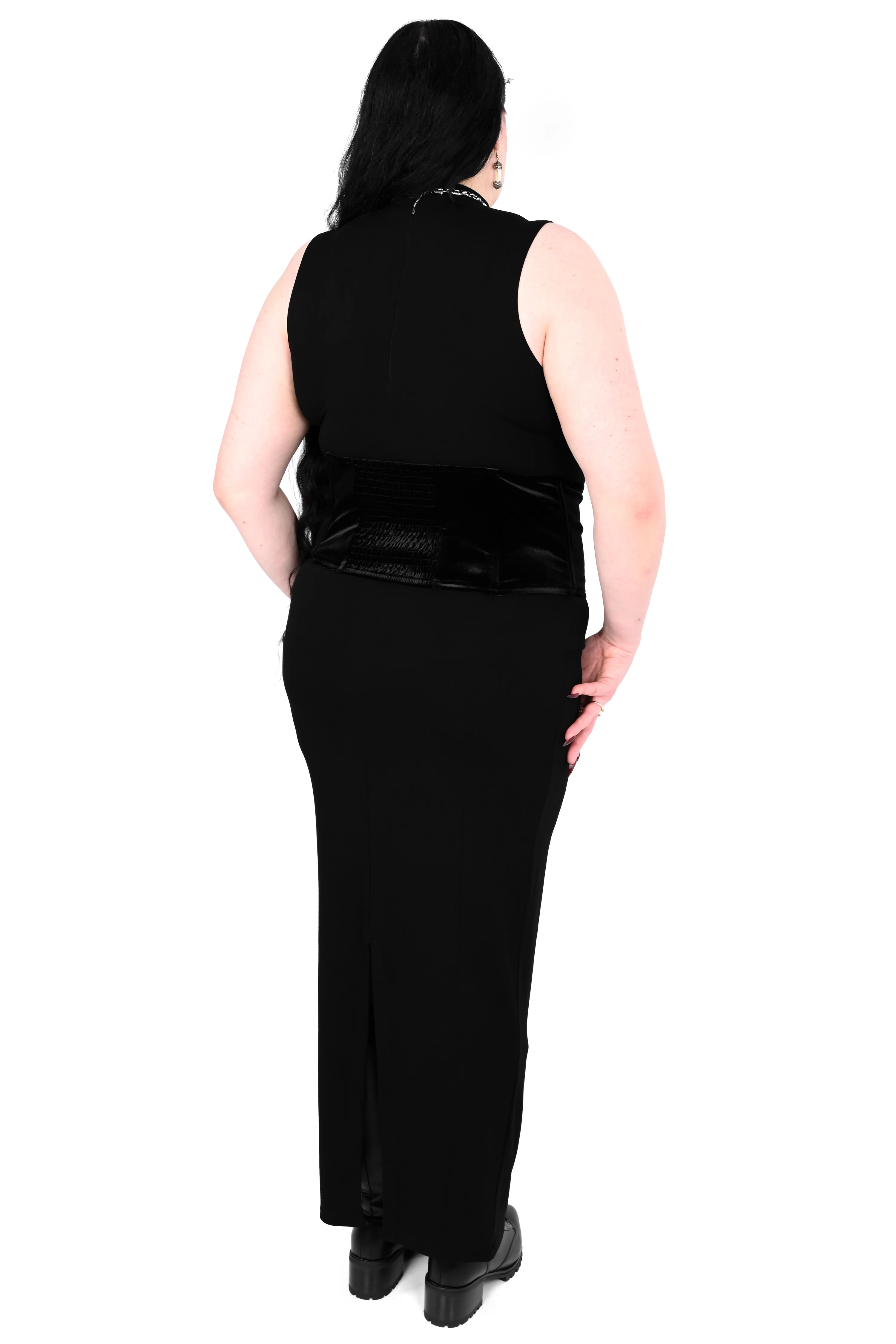 Claire High Neck Maxi Dress - XL/3XL/4XL left! - Image 7