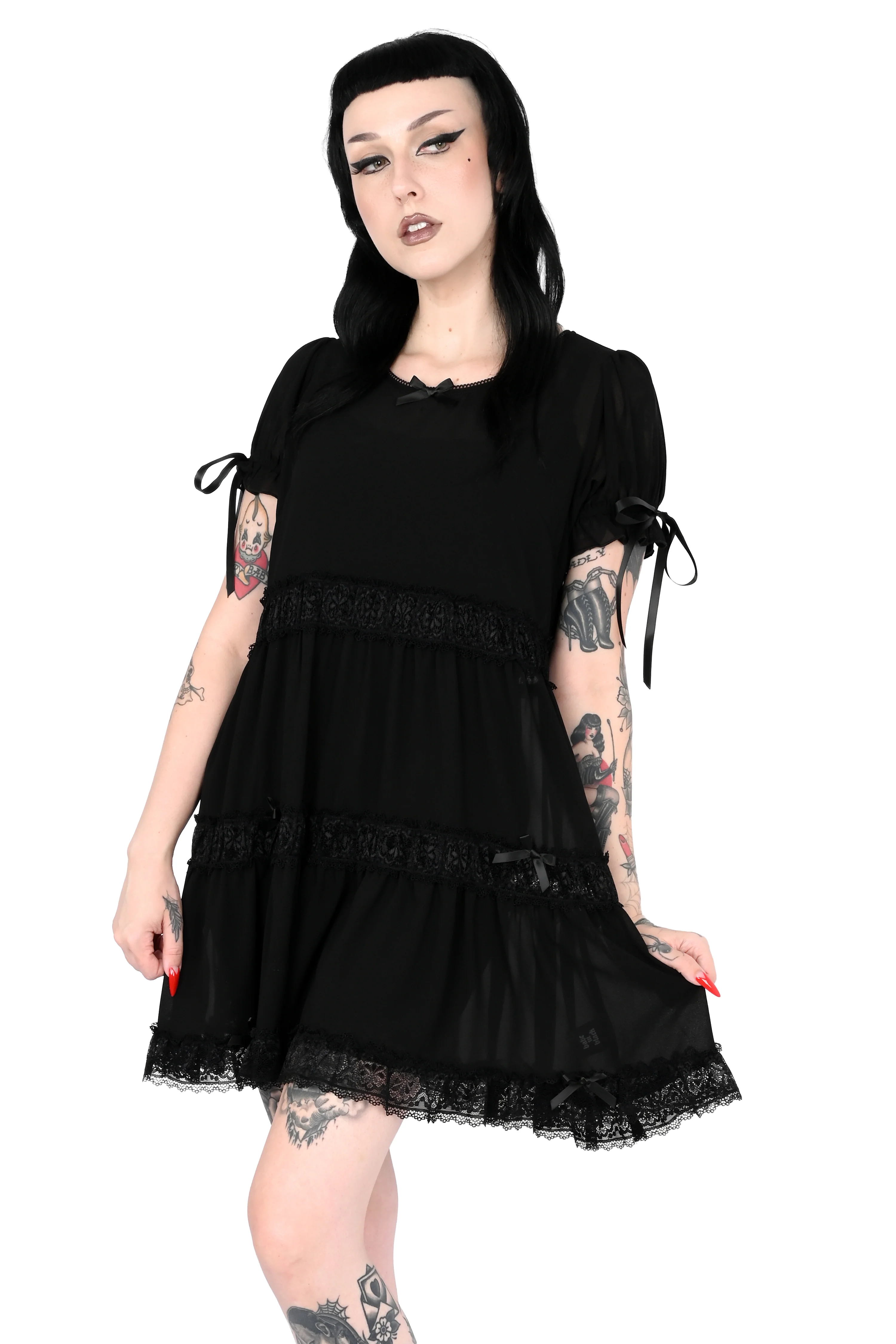 Clarisse Babydoll Dress - Sign Up For Restock Notifications! XS+S left! - Image 2