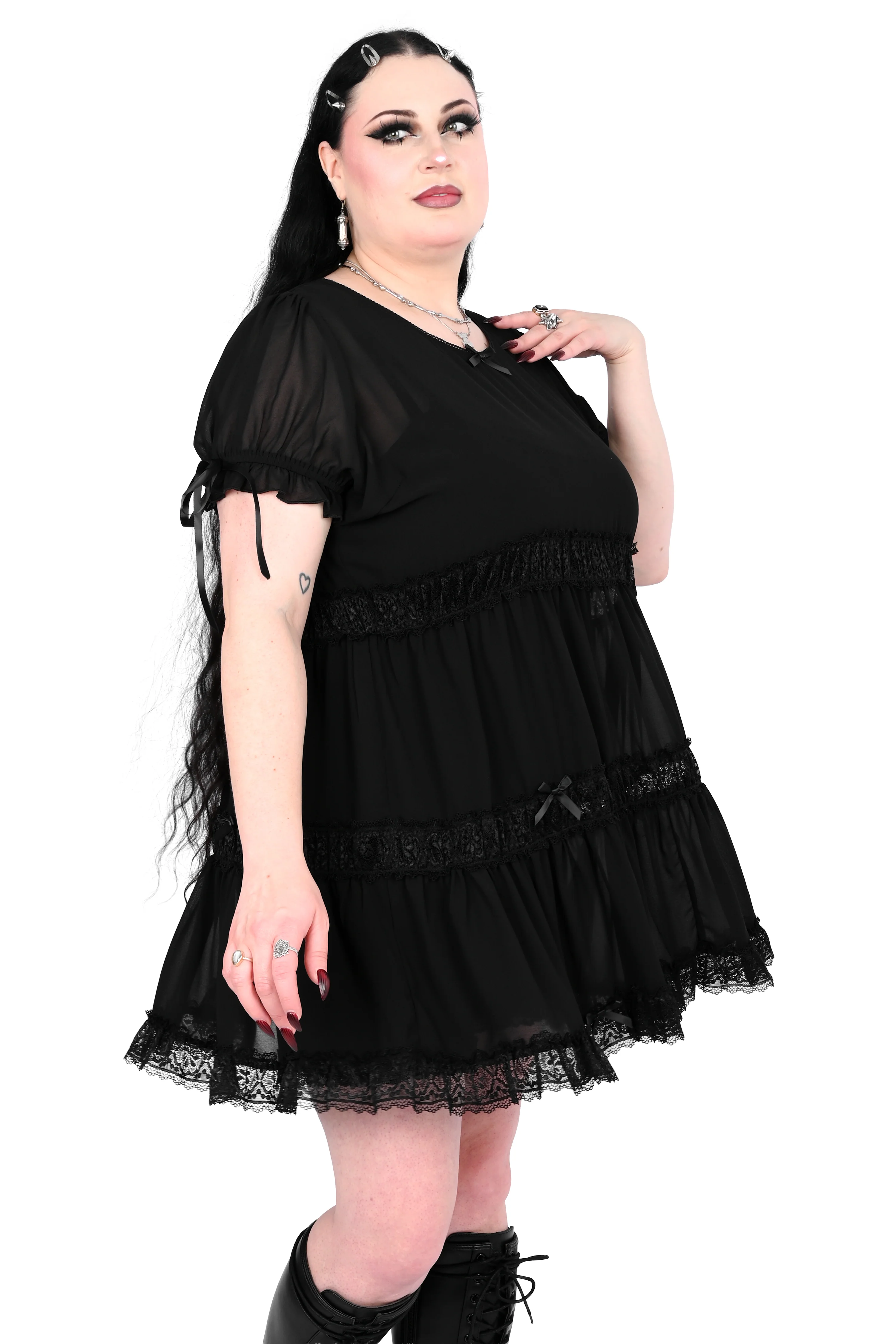 Clarisse Babydoll Dress - Sign Up For Restock Notifications! XS+S left! - Image 3
