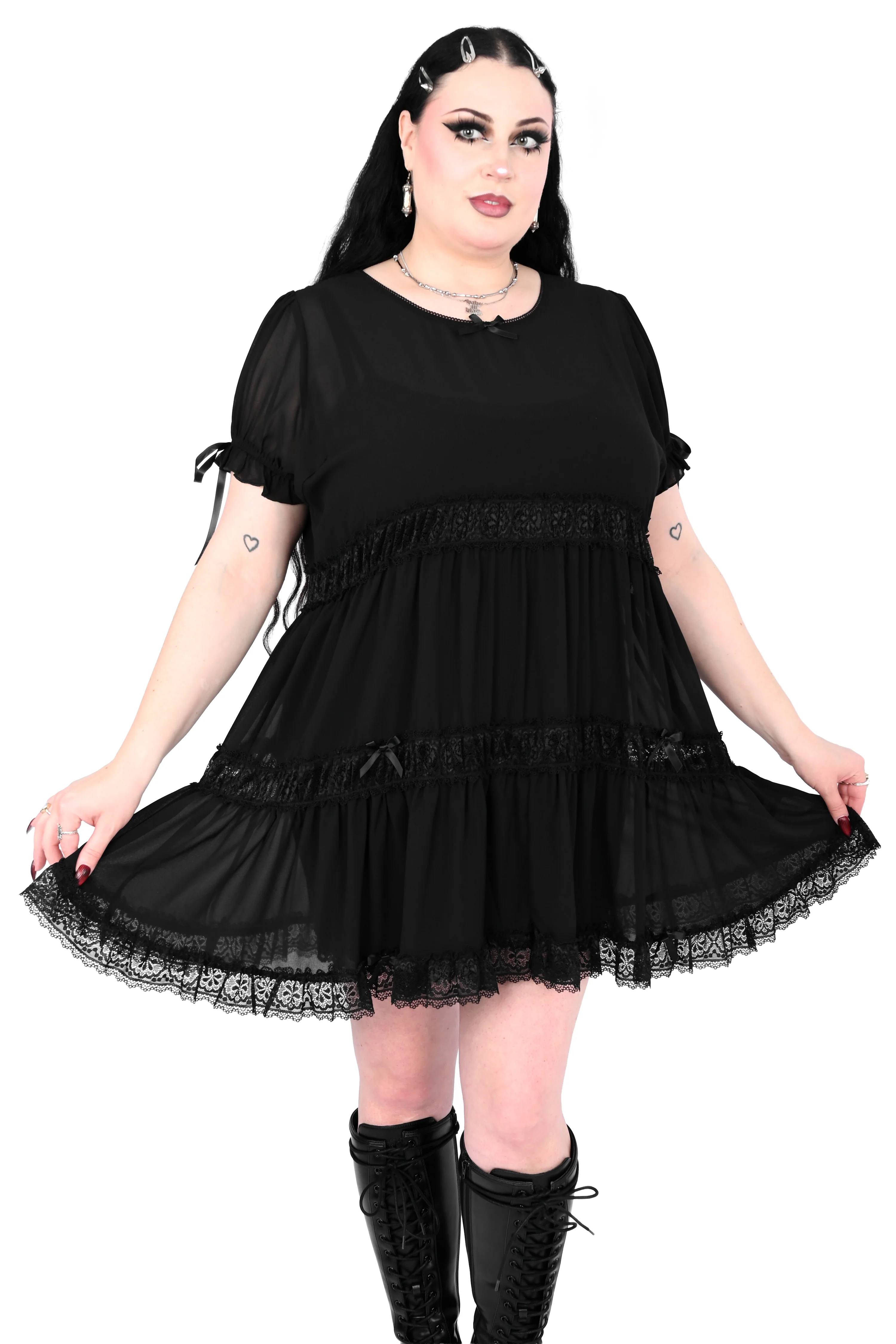 Clarisse Babydoll Dress - Sign Up For Restock Notifications! XS+S left! - Image 6