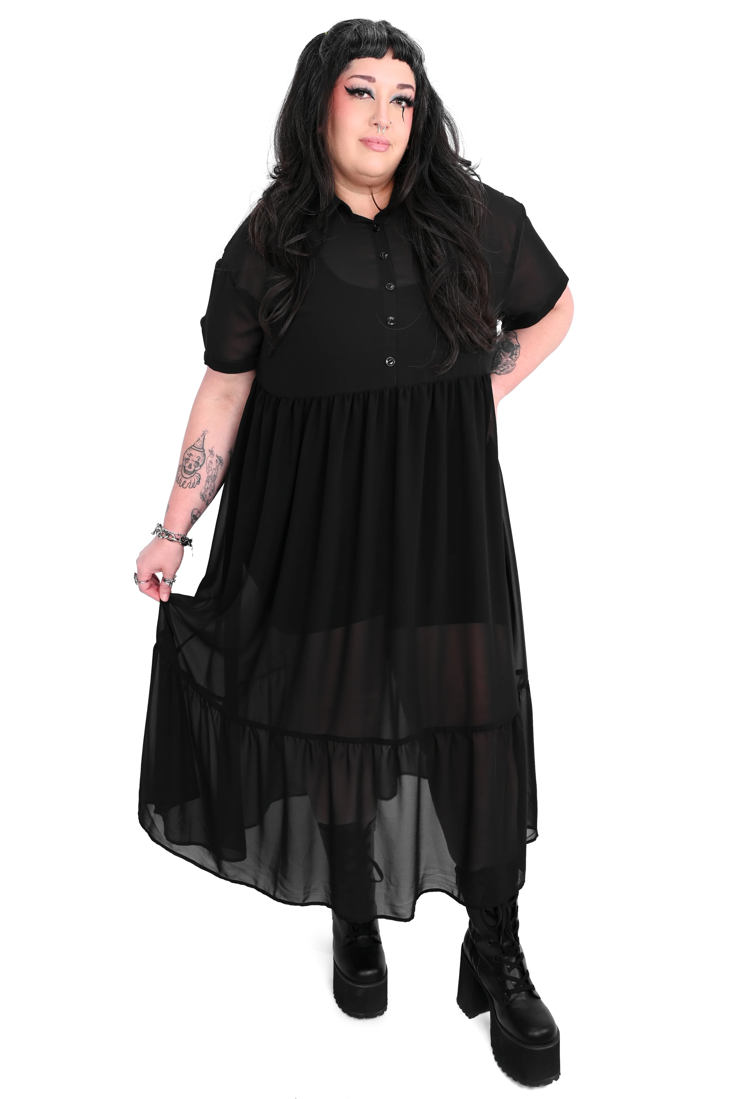 Dakota Chiffon Dress / Sign up for Restock Notifications! - Image 6