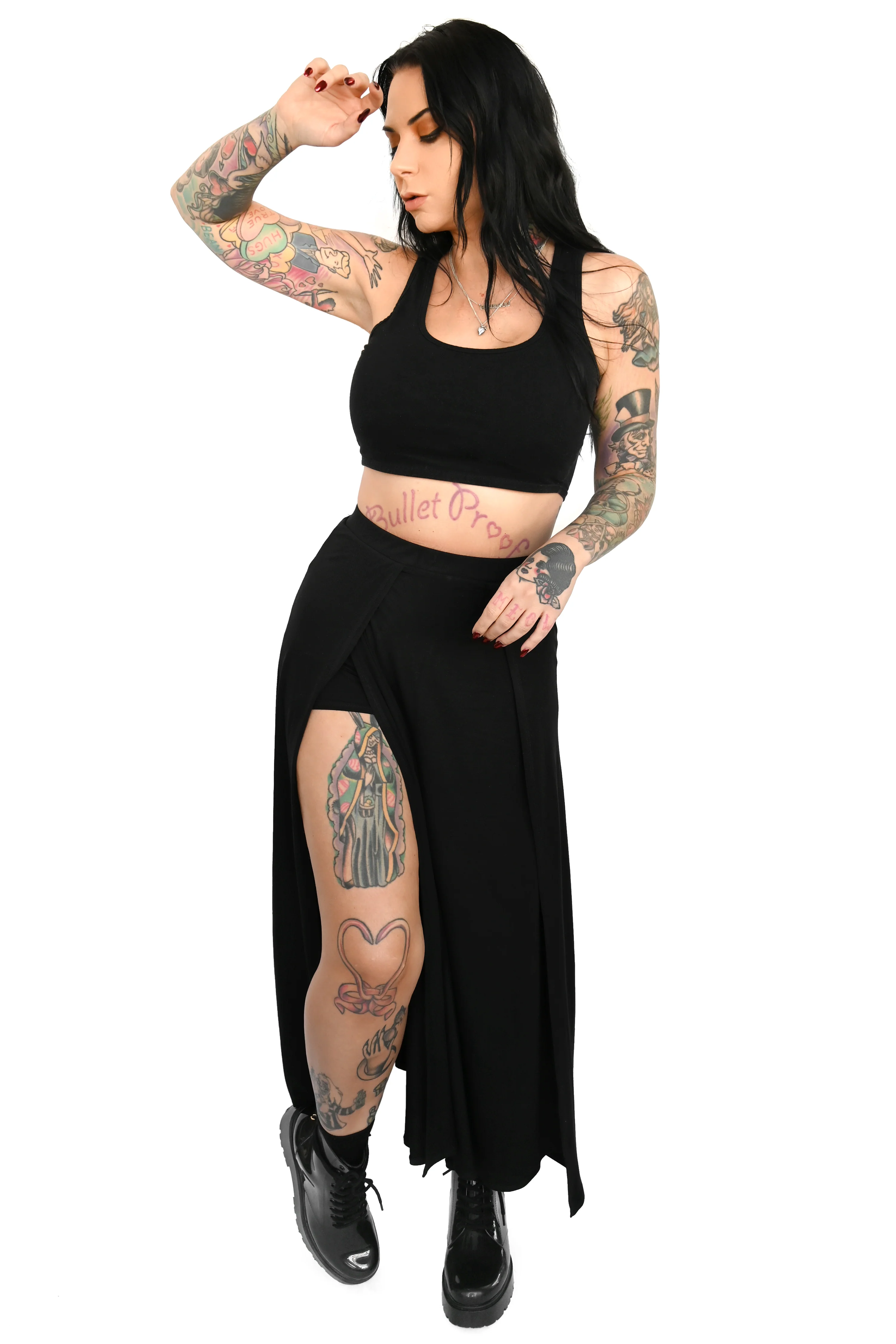 Darla Maxi Skirt With Built in Shorts - No Restock! XS left! - Image 3