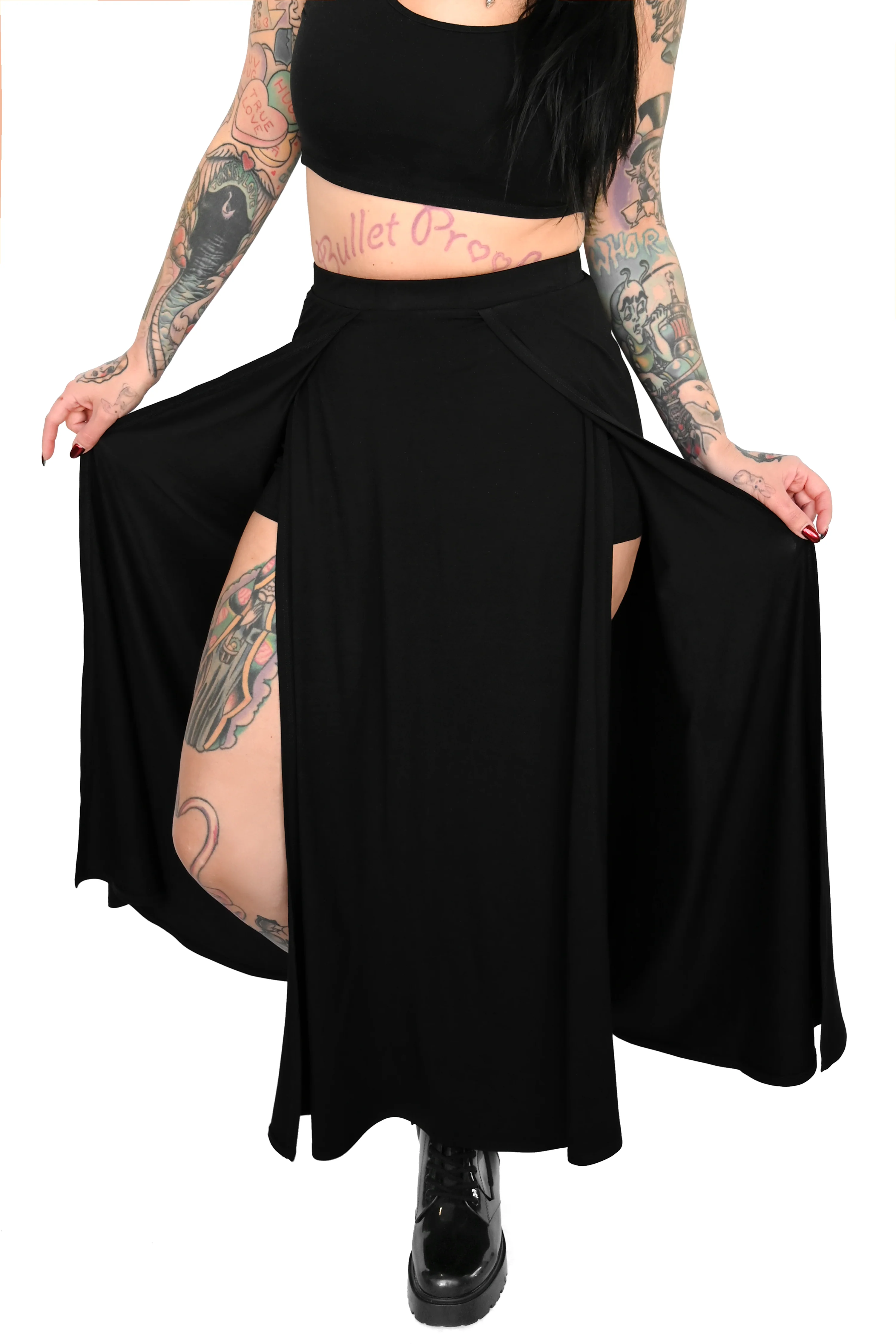 Darla Maxi Skirt With Built in Shorts - No Restock! XS left! - Image 4