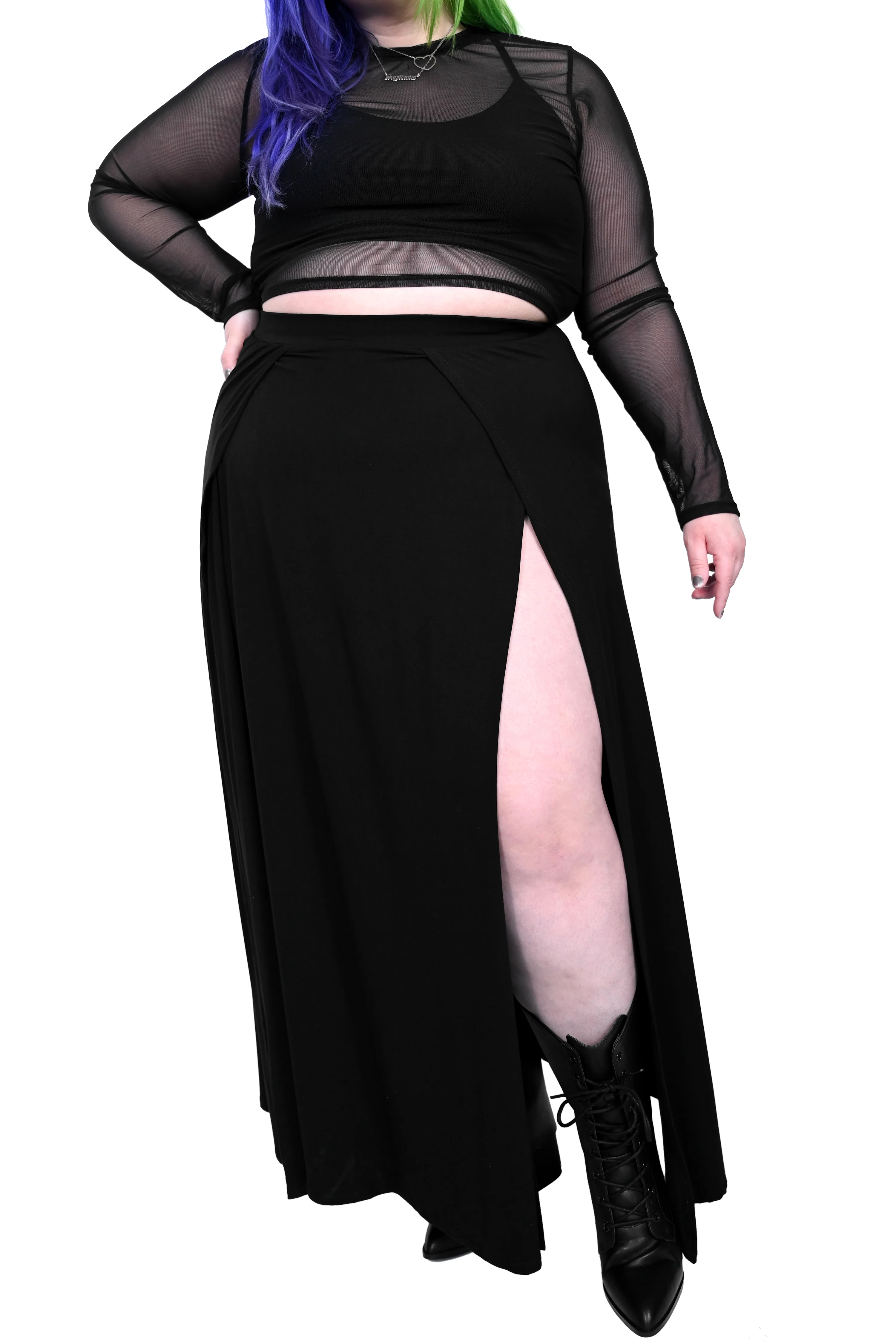 Darla Maxi Skirt With Built in Shorts - No Restock! XS left! - Image 6