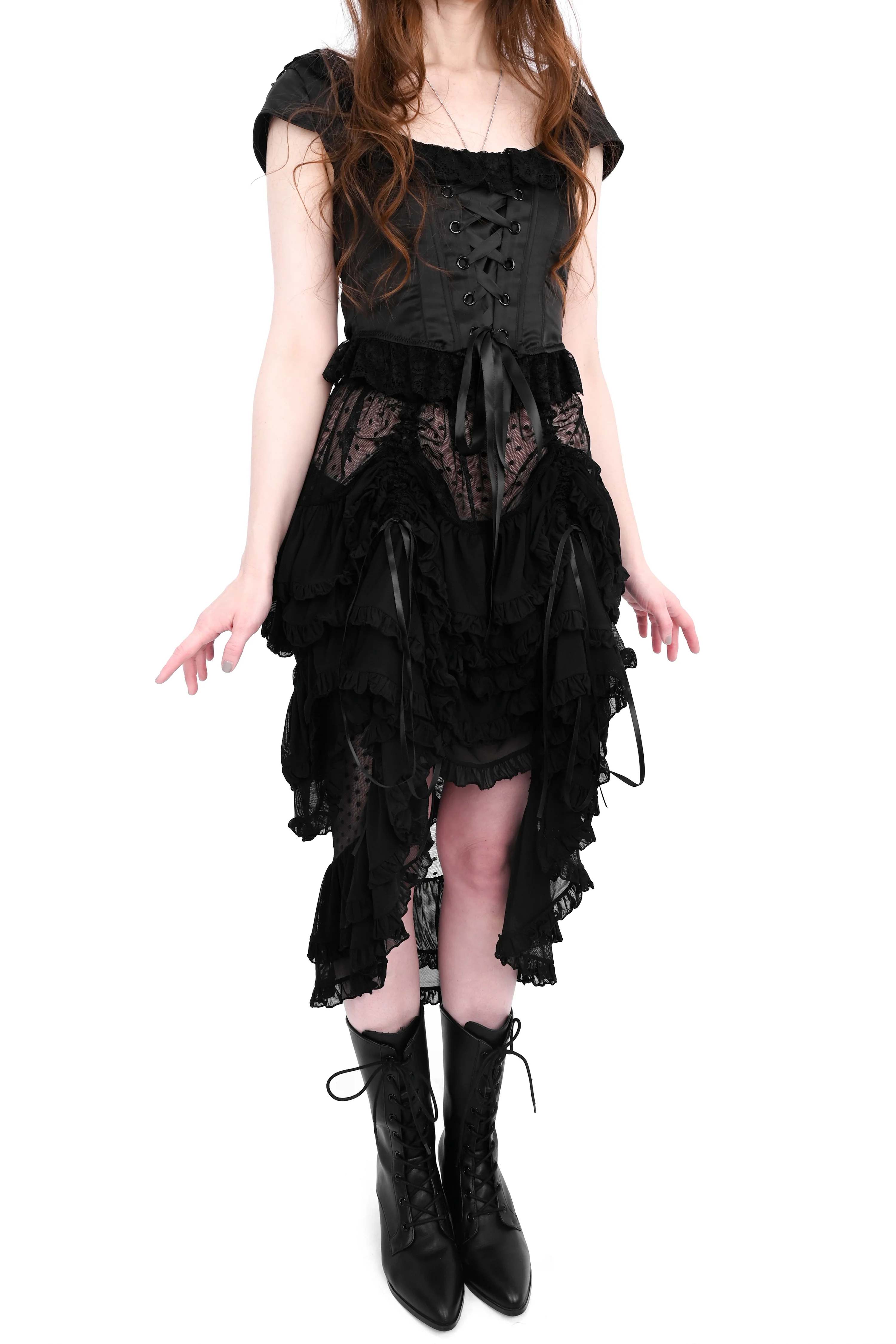 Lottie Mesh Ruffle Skirt - Image 6