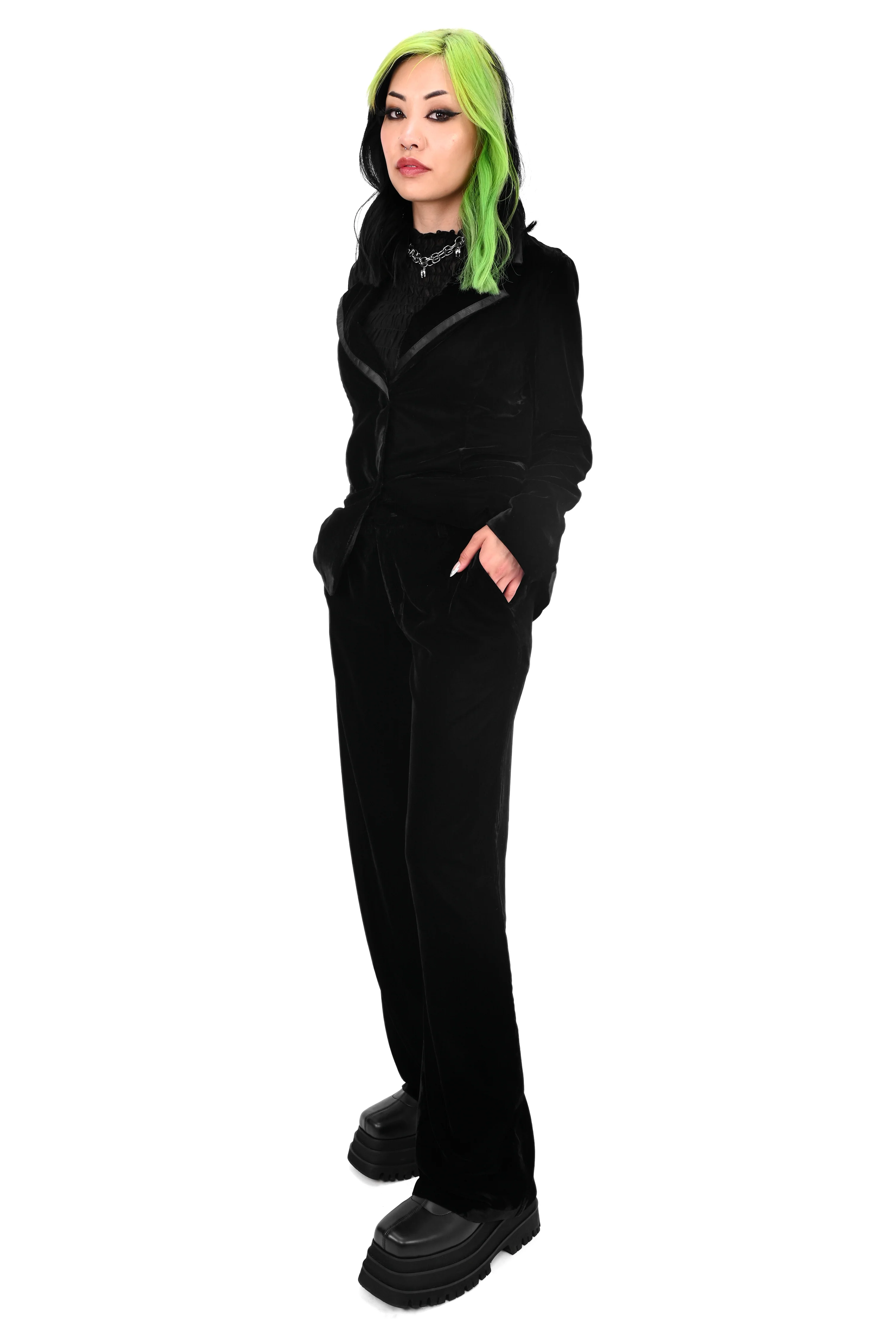 Eileen Velvet Pants - Final Sale - XS & 4XL left! - Image 3