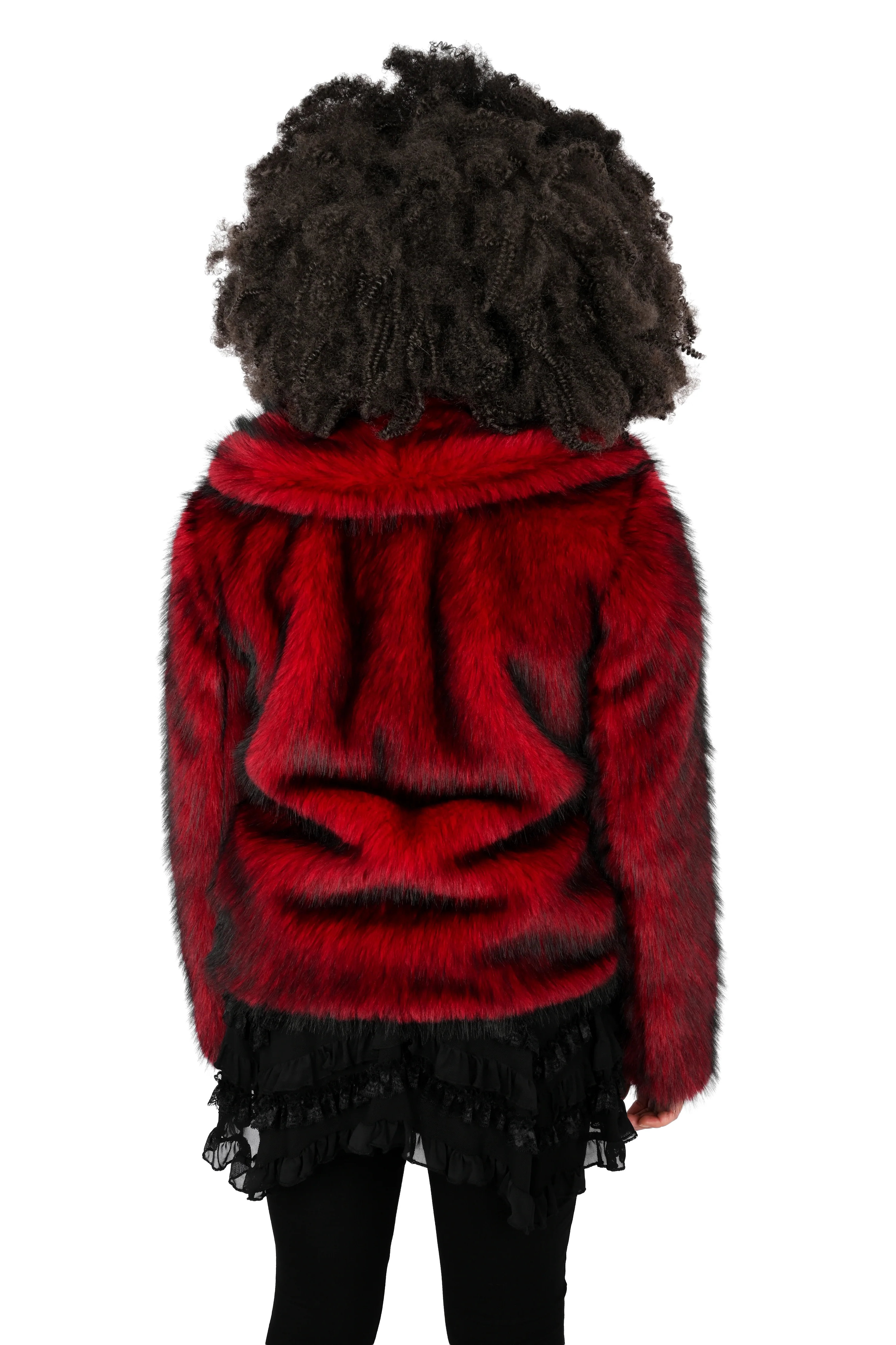 Etta Faux Fur Jacket - No Restock! - Image 8
