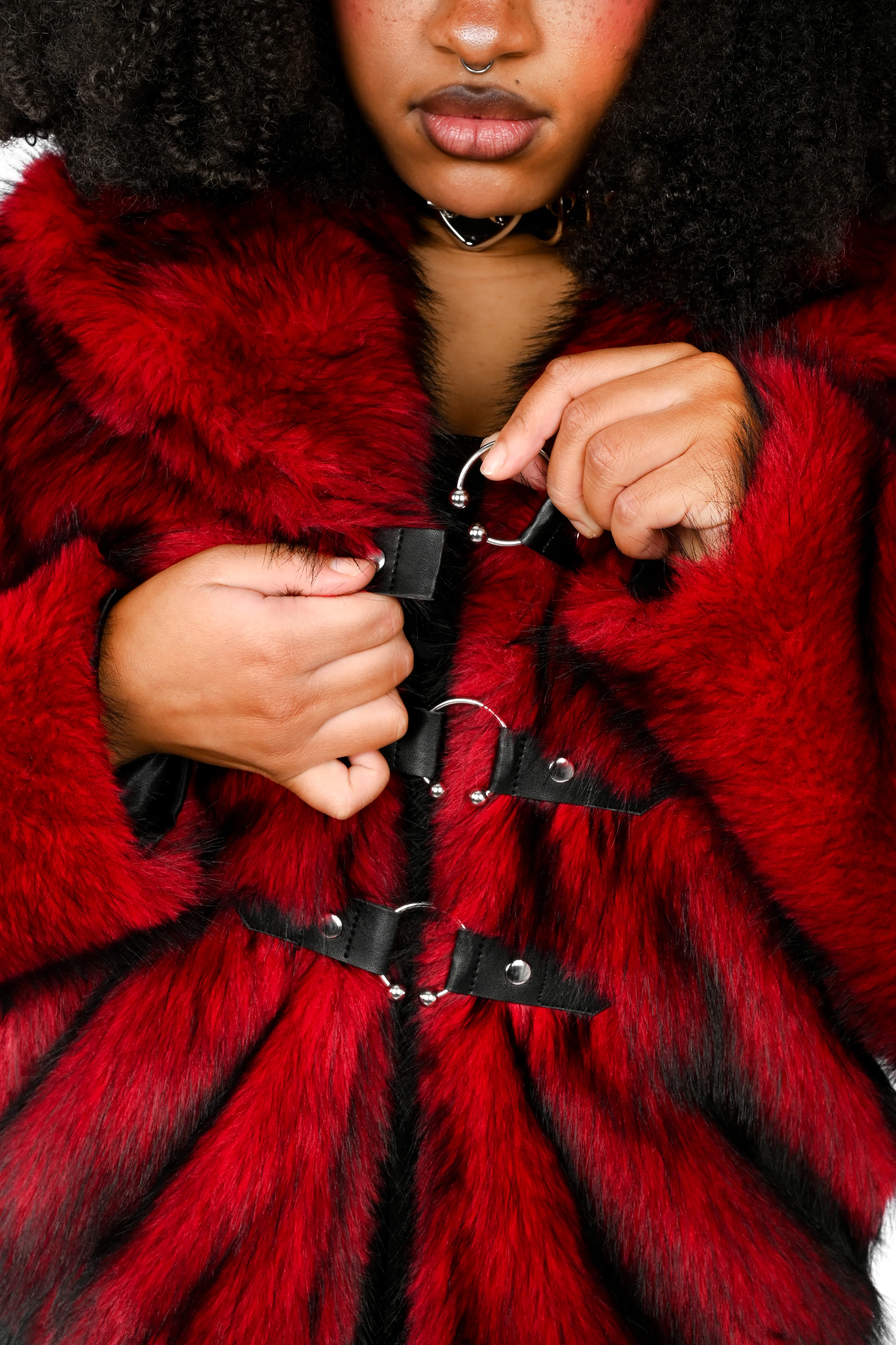 Etta Faux Fur Jacket - No Restock! - Image 9