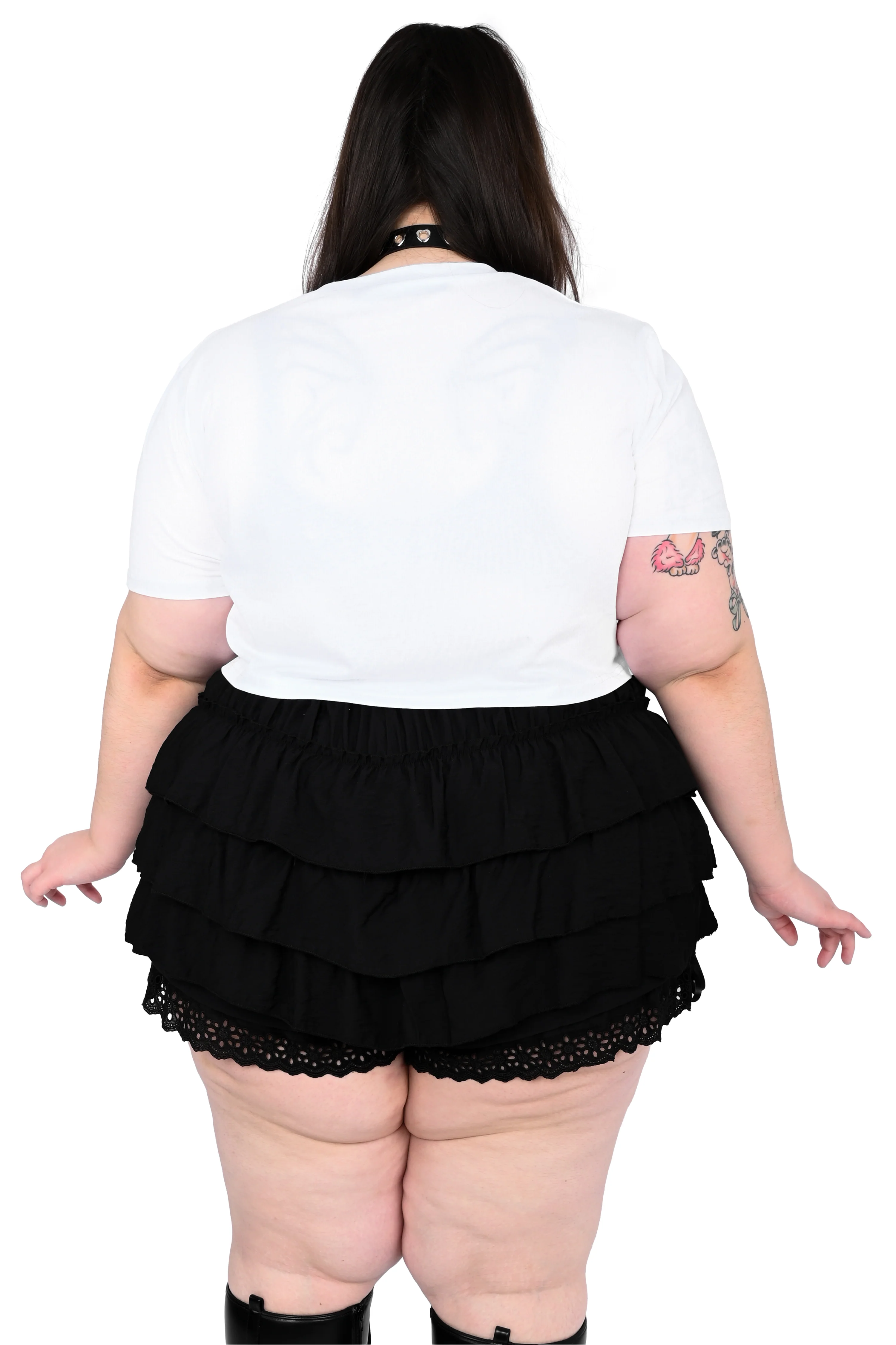 Foxblood Bondage Crop Tee - Image 7