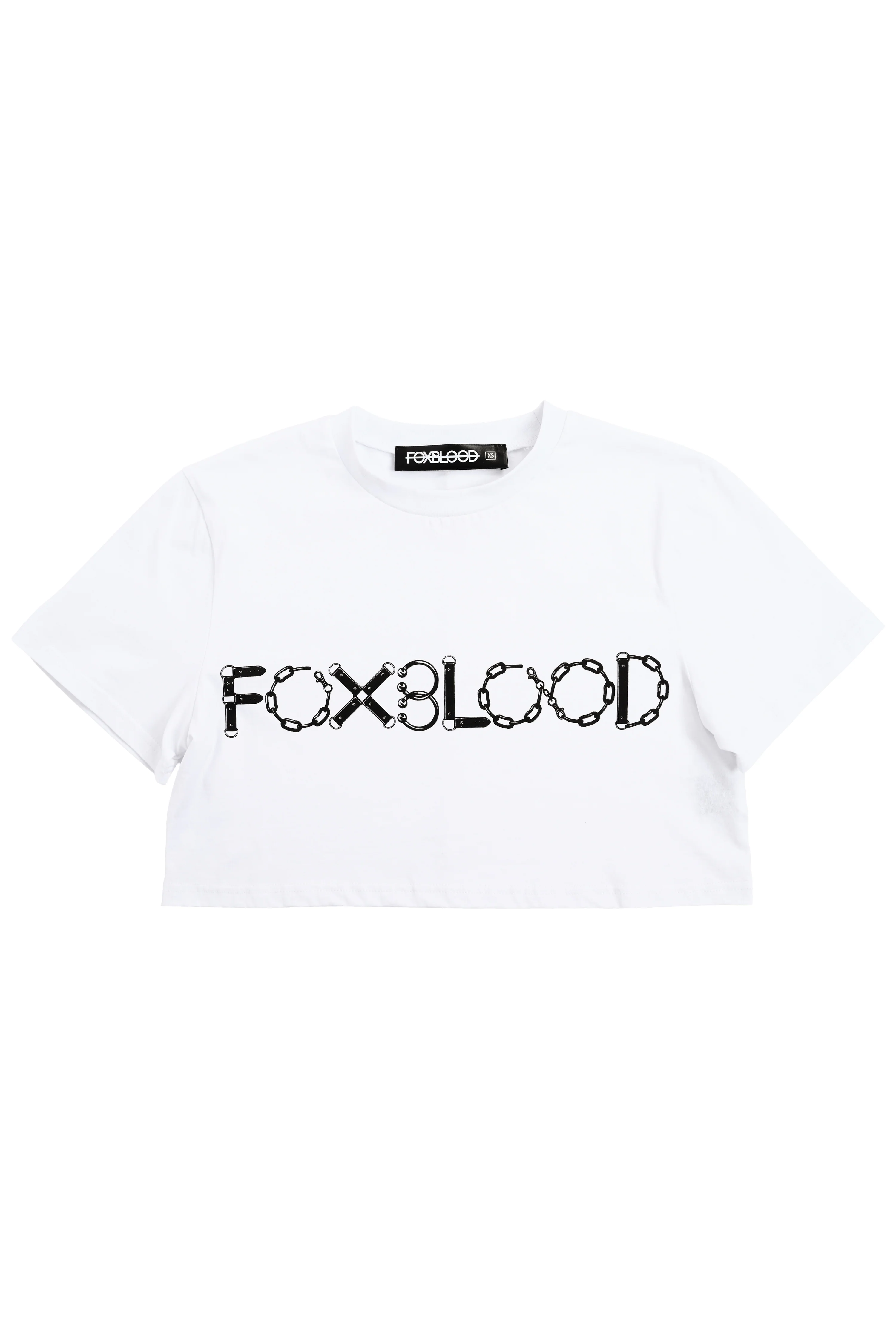 Foxblood Bondage Crop Tee - Image 9