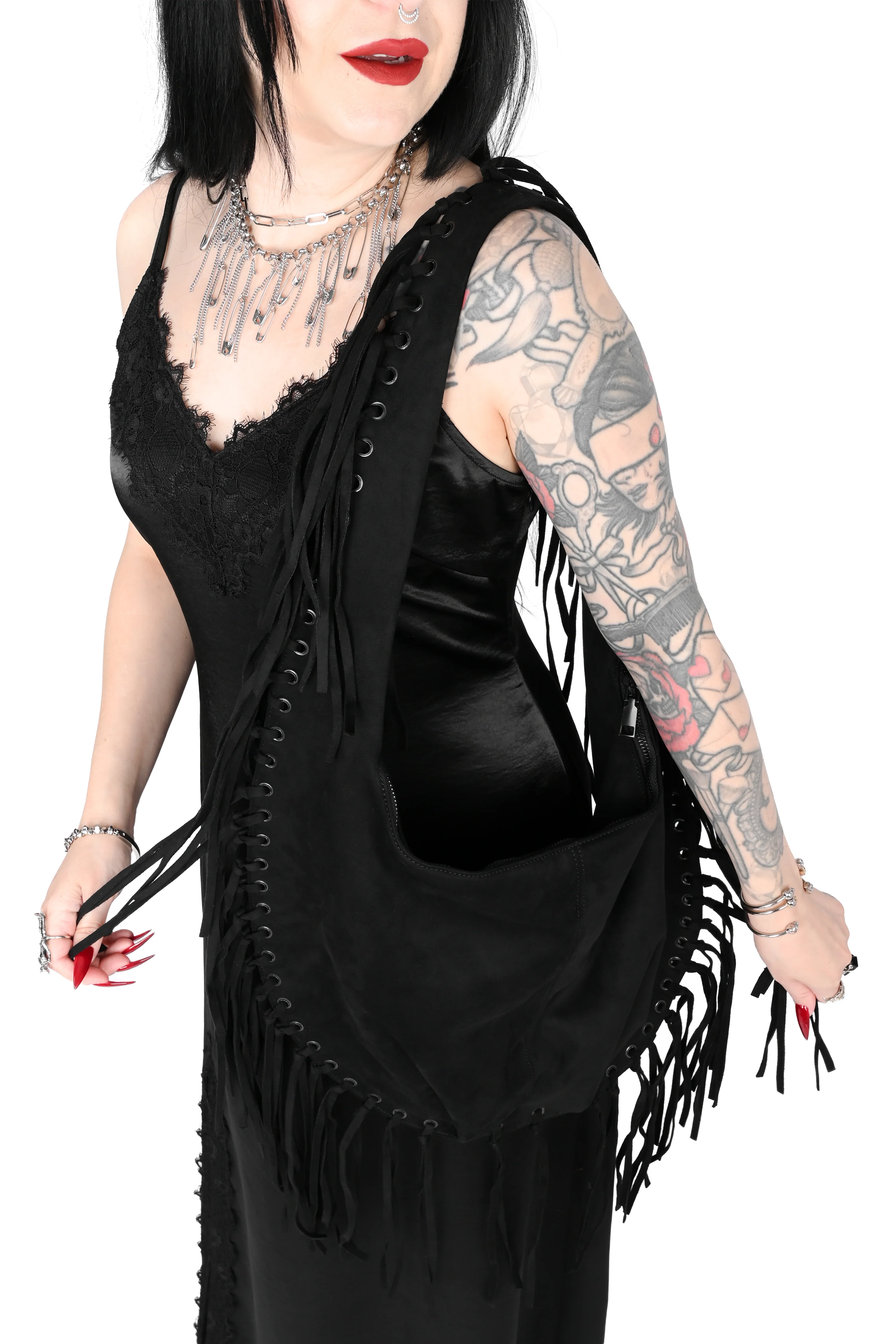 Fringe Shoulder Bag - Image 4
