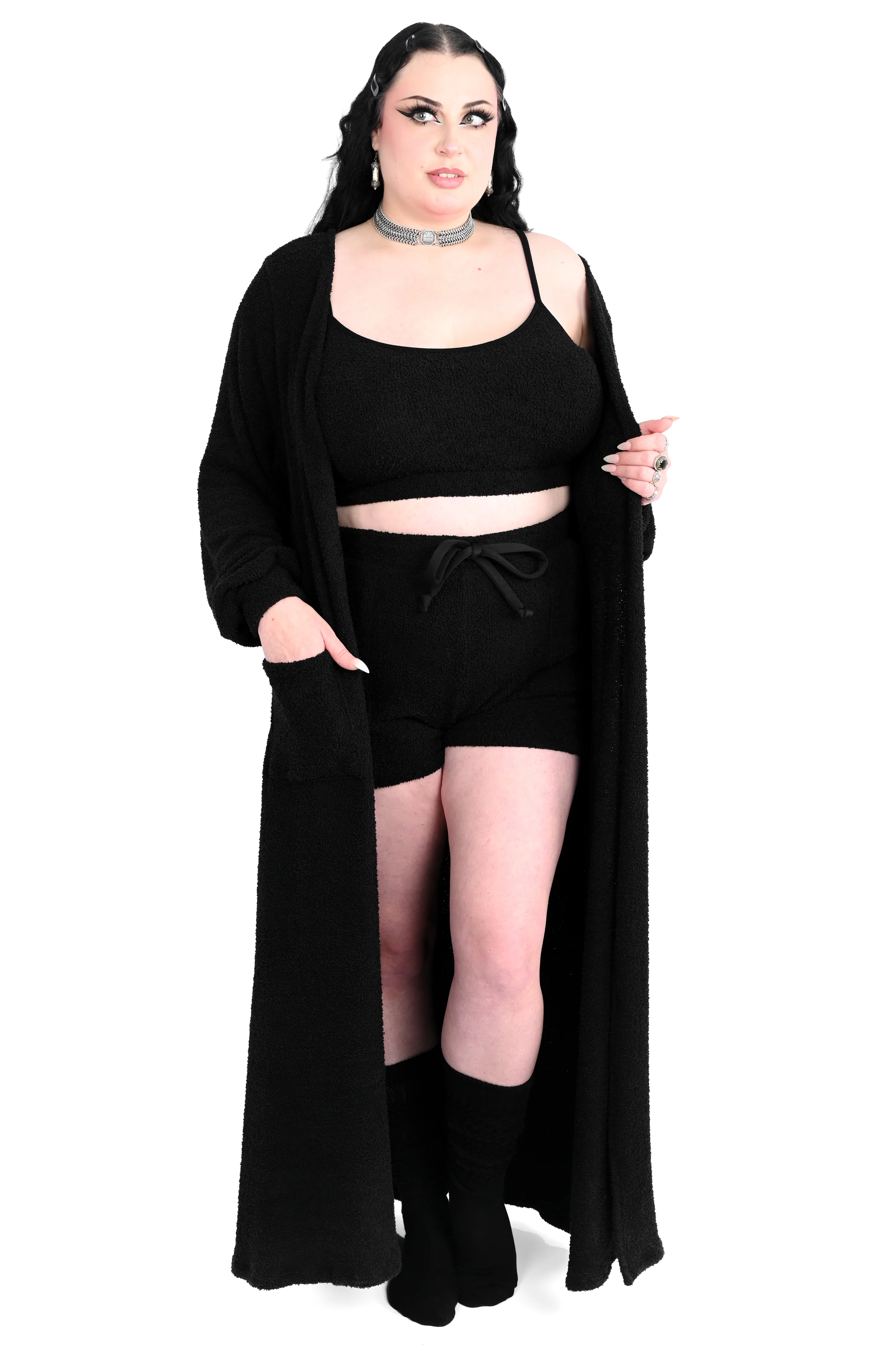 Fuzzy Teddy Lounge Duster - No Restock! - Image 3