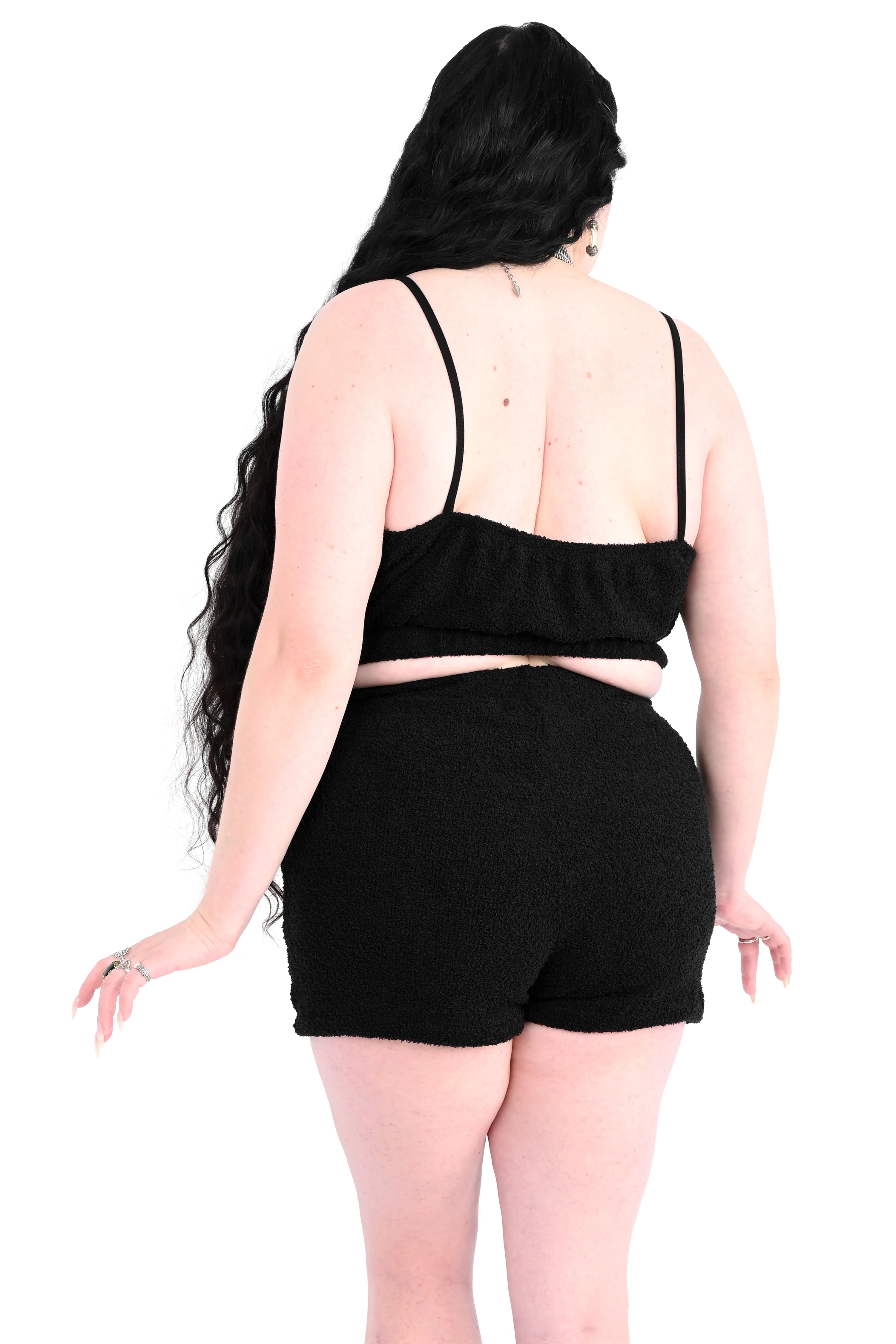 Fuzzy Teddy 2 Piece Lounge Set w/ Shorts - No Restock! - Image 3