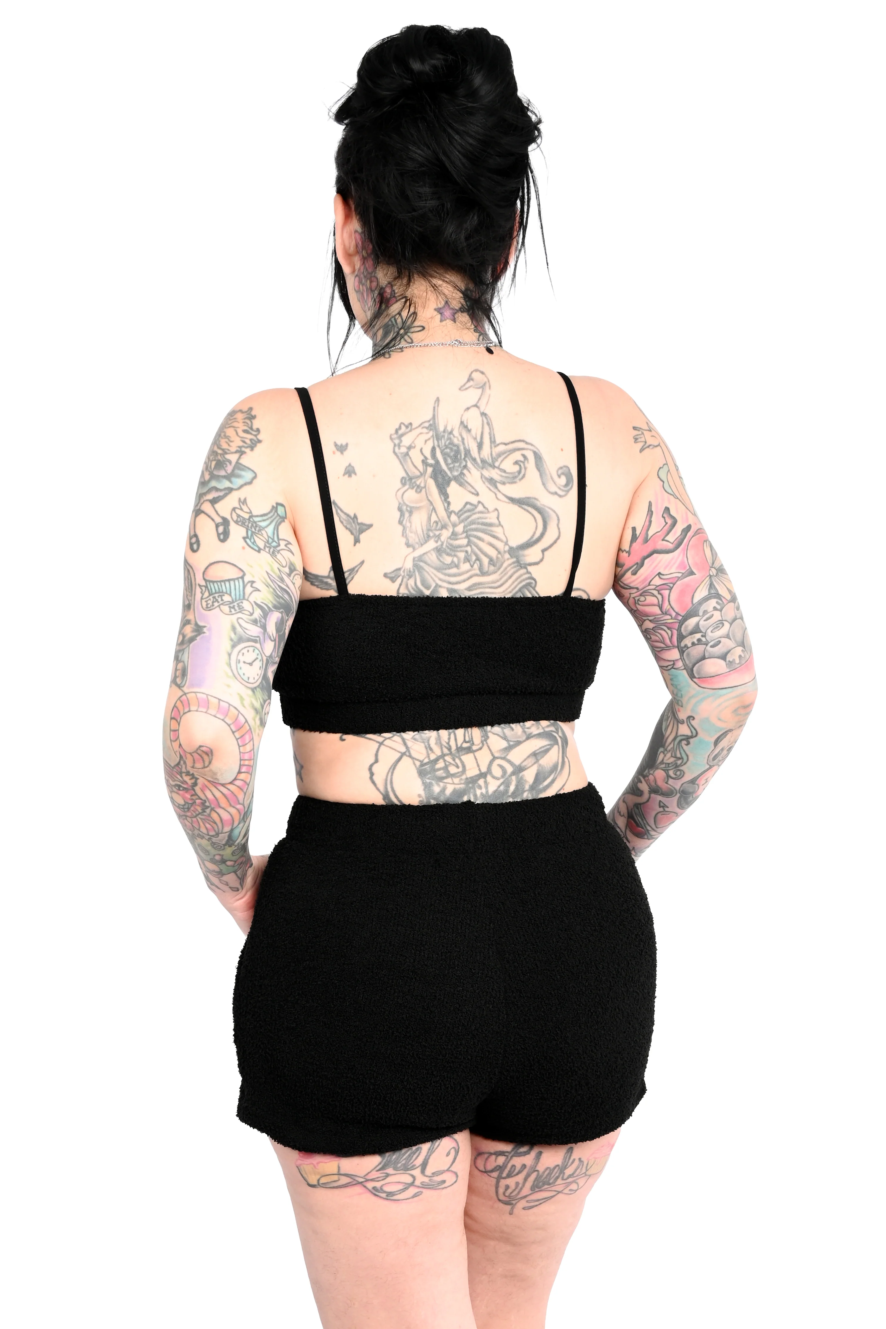 Fuzzy Teddy 2 Piece Lounge Set w/ Shorts - No Restock! - Image 4
