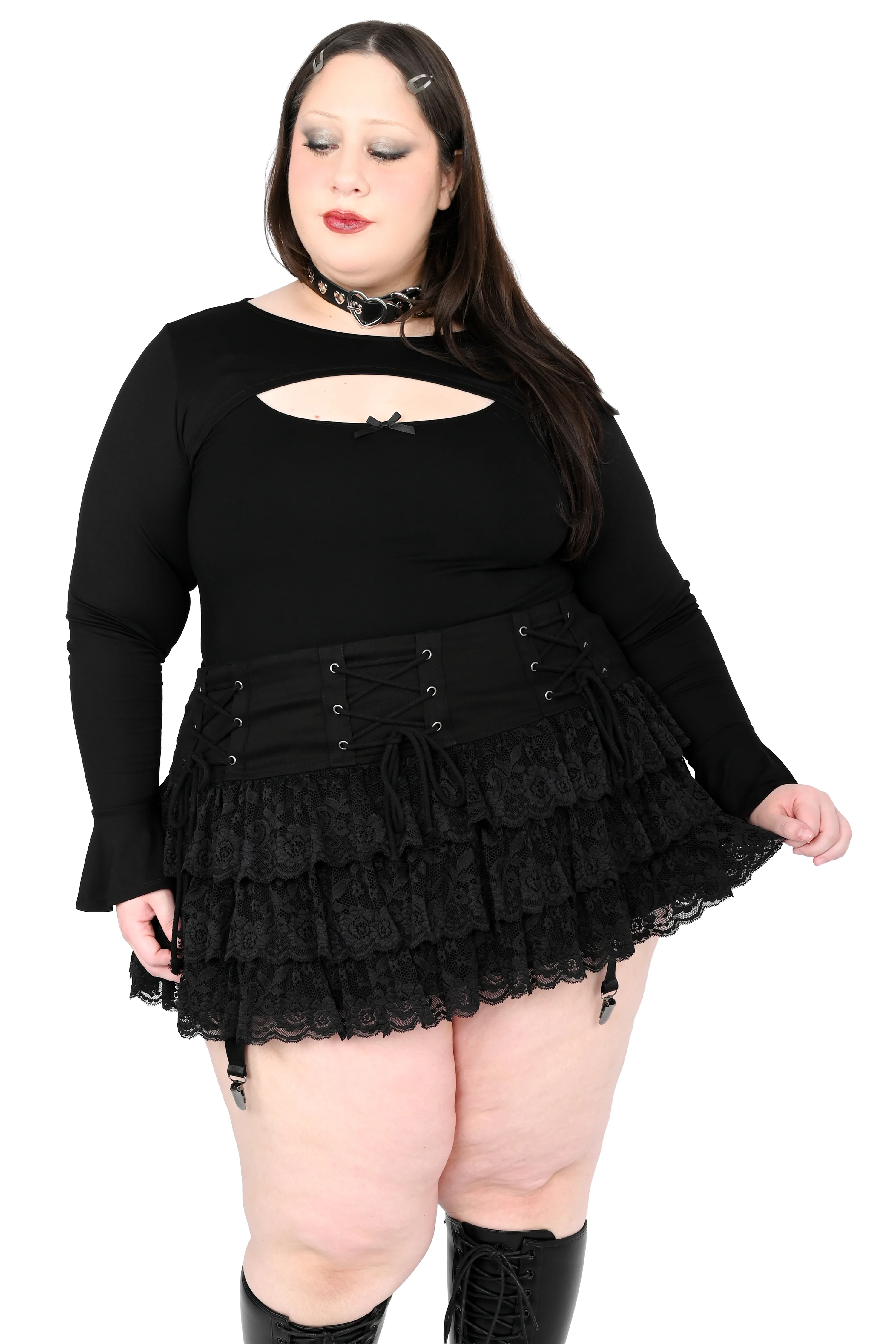 Gia Garter Skirt- Sign up for restock notifications! 4XL left! - Image 6