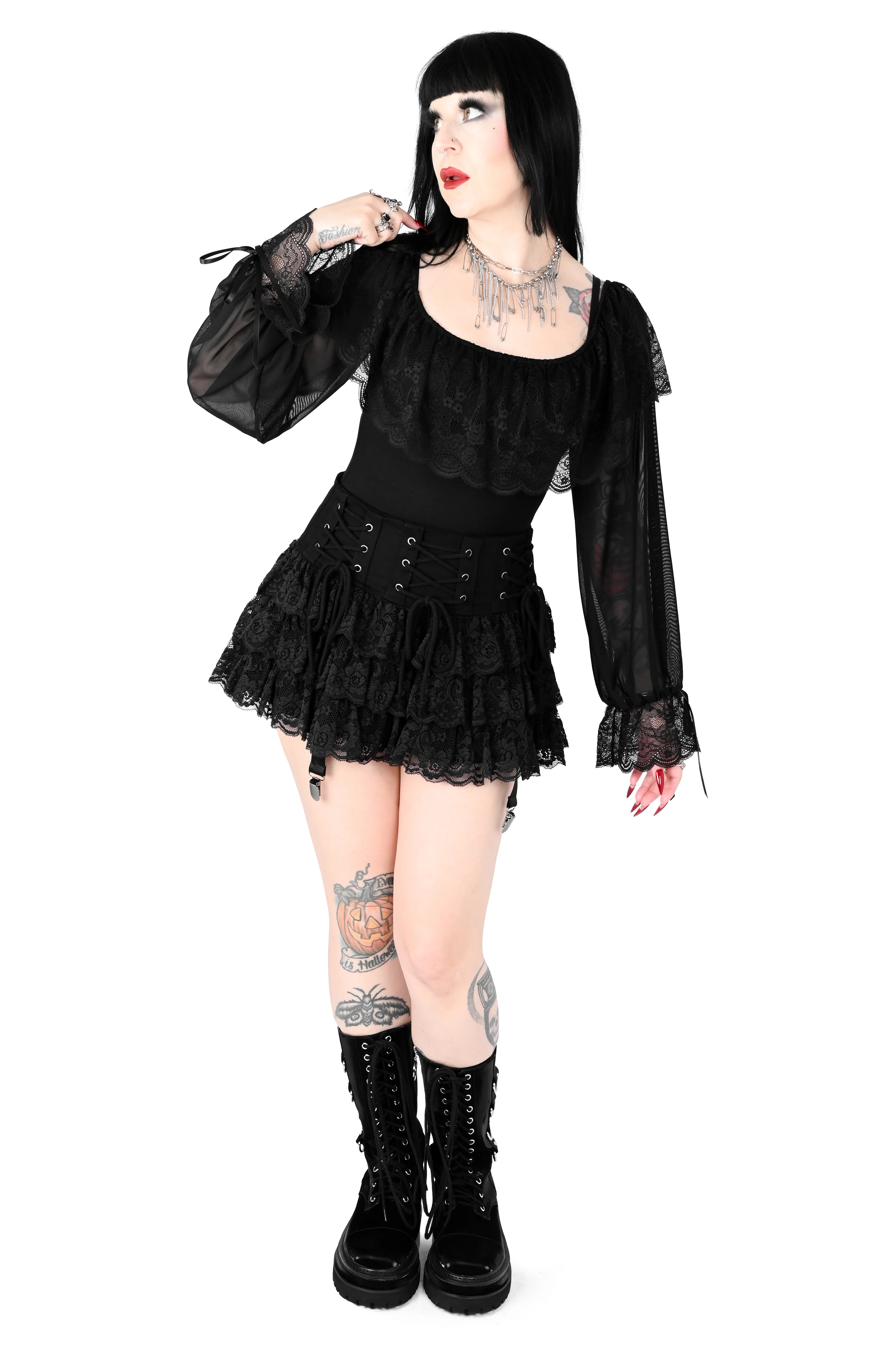 Gia Garter Skirt- Sign up for restock notifications! 4XL left! - Image 8