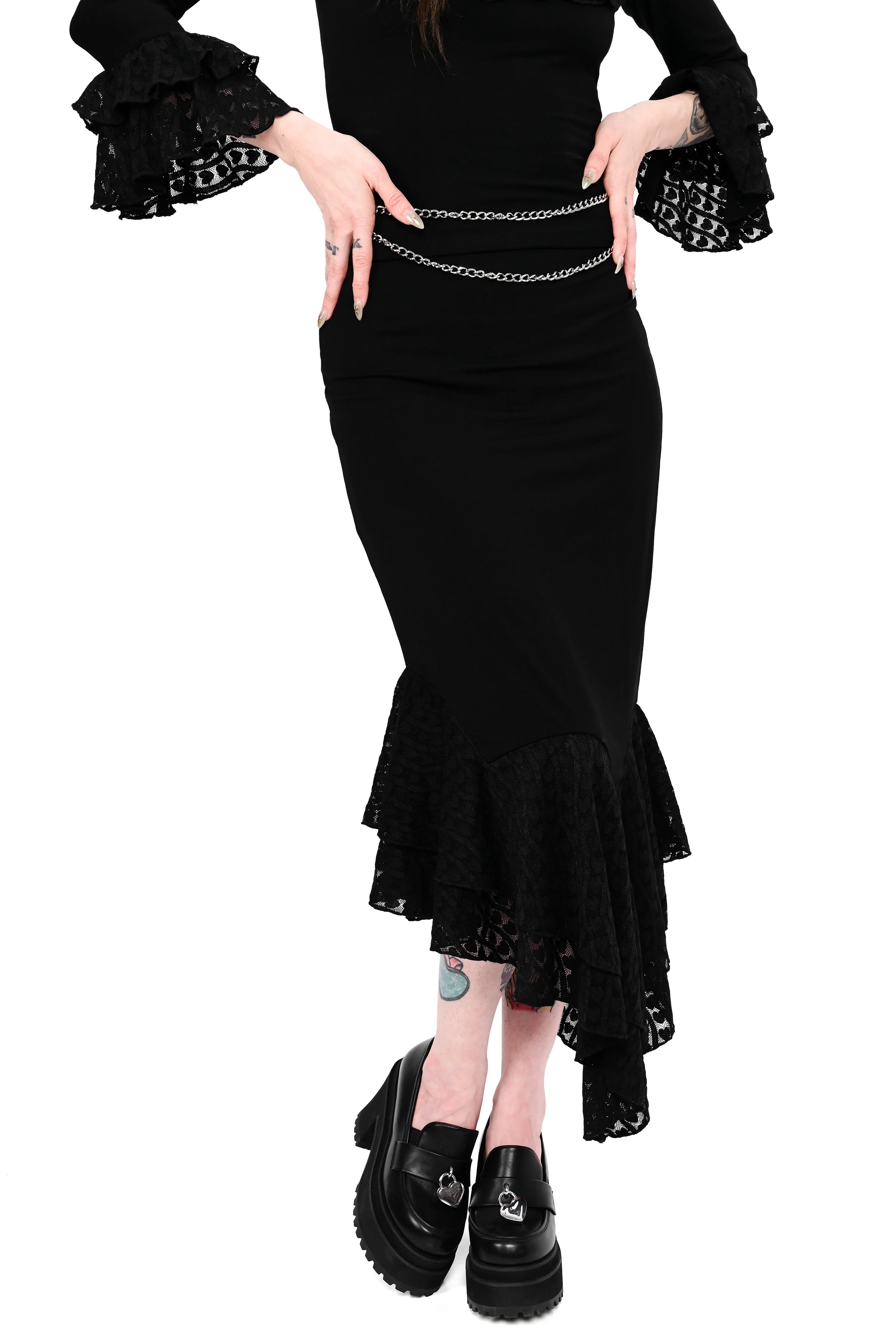 Heart Lace Skirt - No Restock! - 4XL left! - Image 2