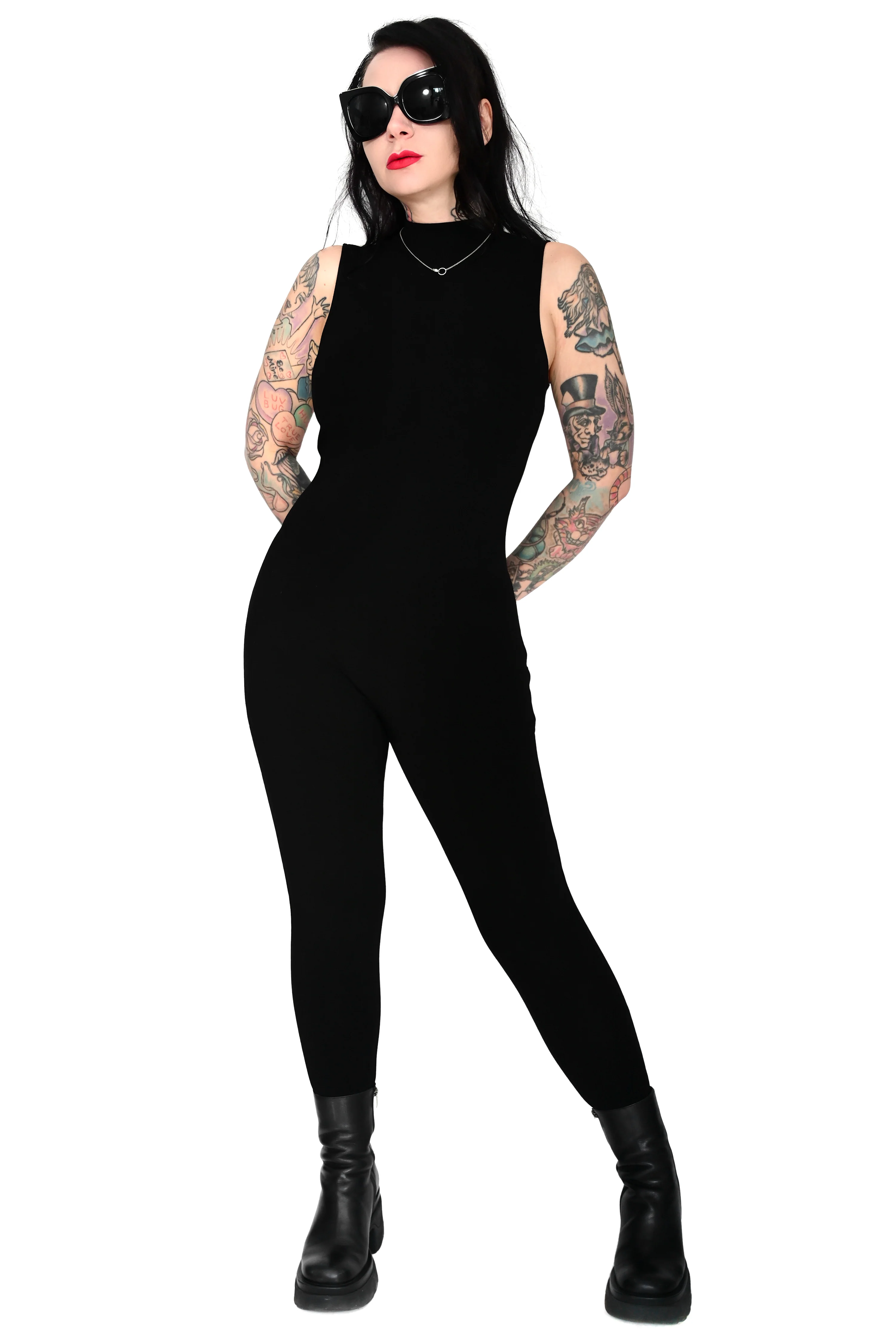 Signature High Neck Catsuit - Image 3