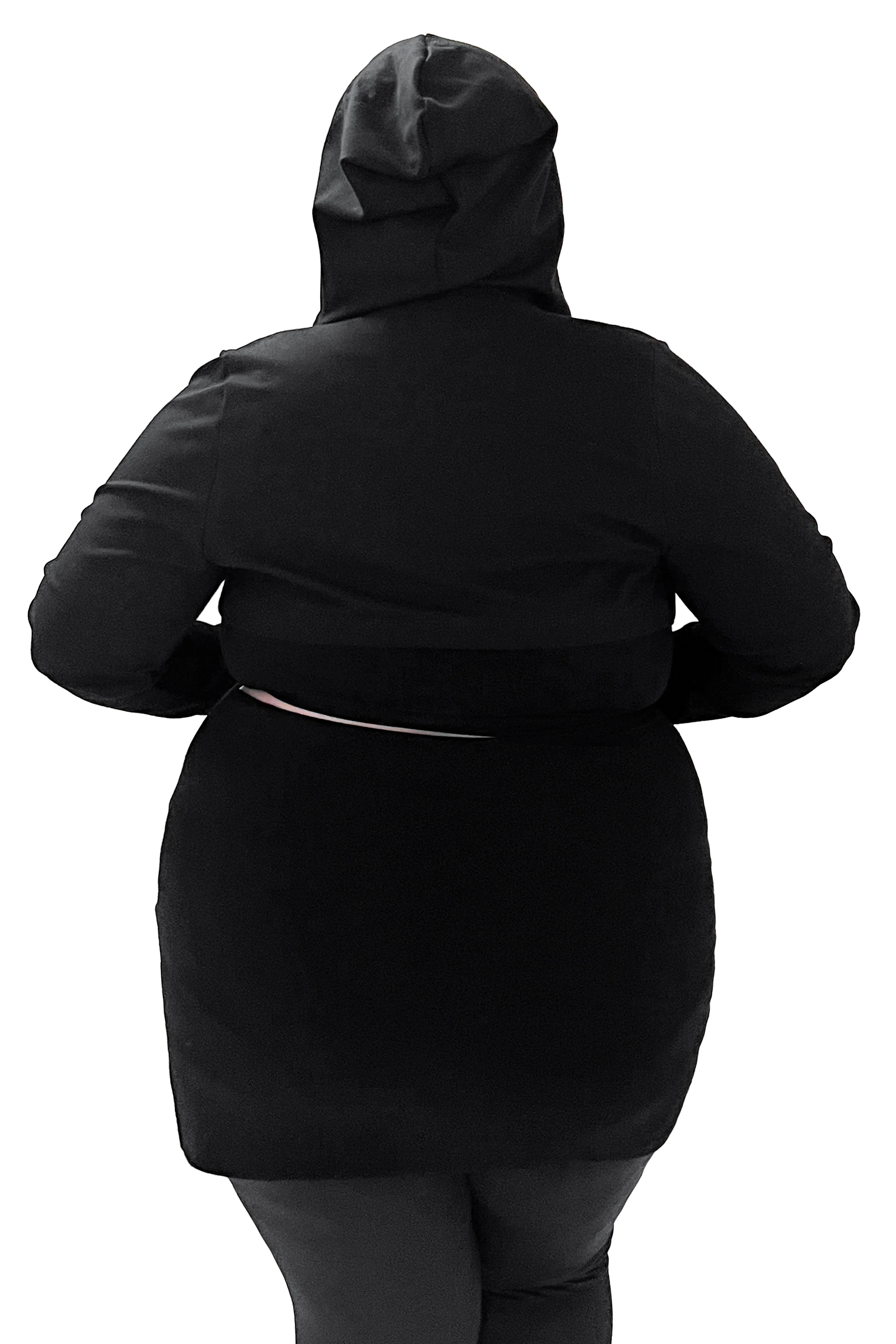 Hooded Bolero With Thumb Holes - Image 5