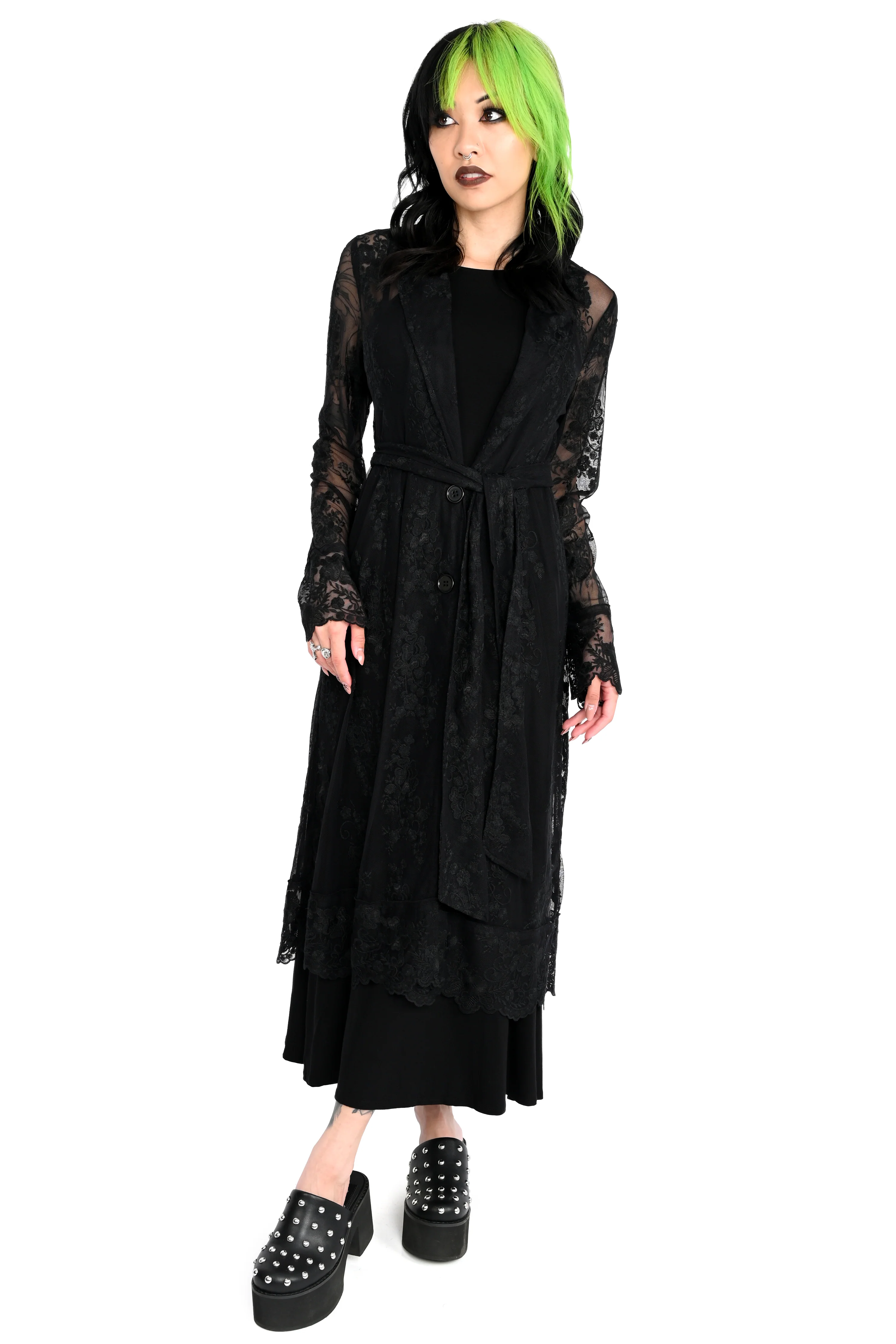 Ingrid Lace Trench Coat - XS/S/L/2XL left! - Image 11