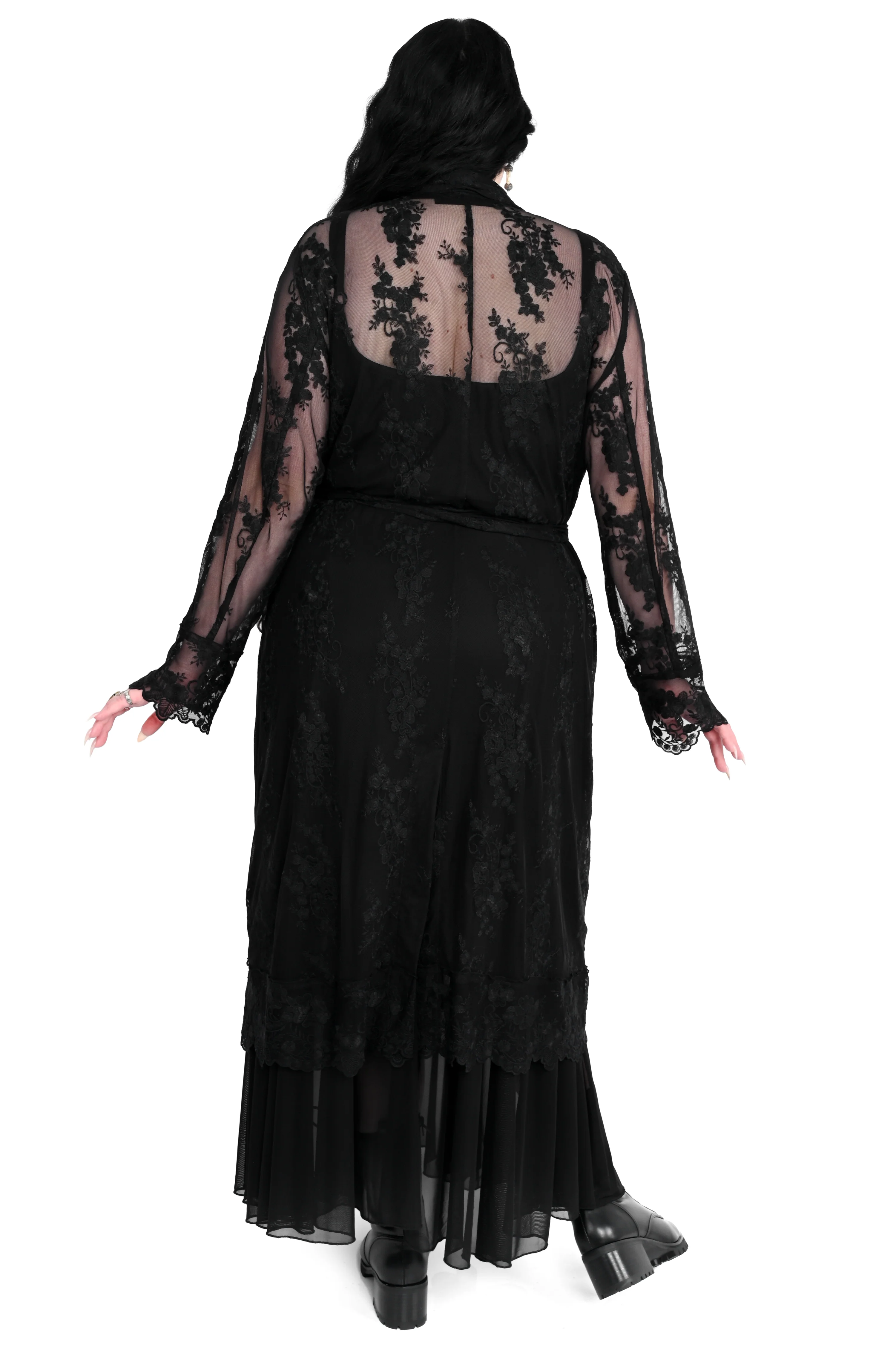 Ingrid Lace Trench Coat - XS/S/L/2XL left! - Image 12
