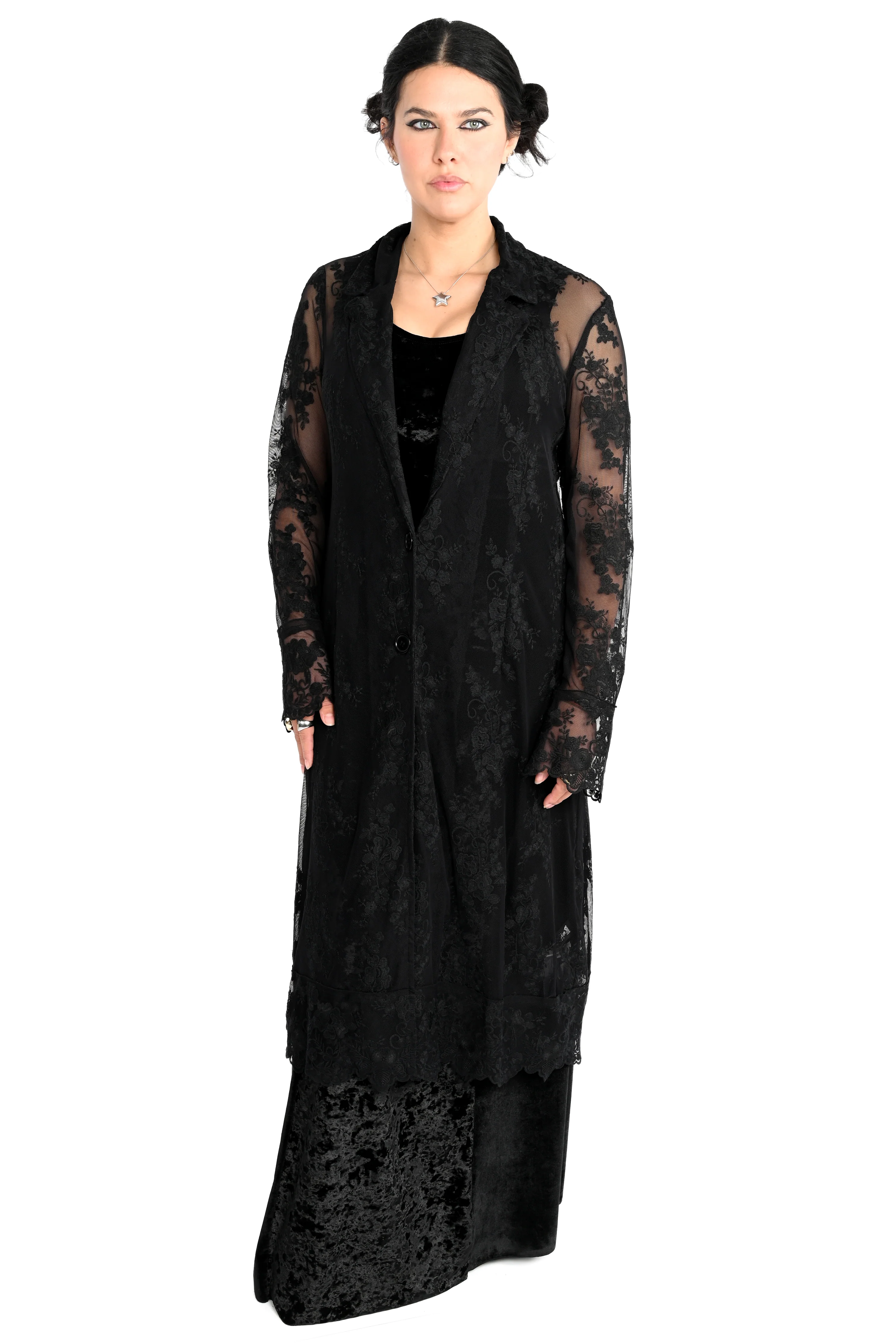 Ingrid Lace Trench Coat - XS/S/L/2XL left! - Image 15