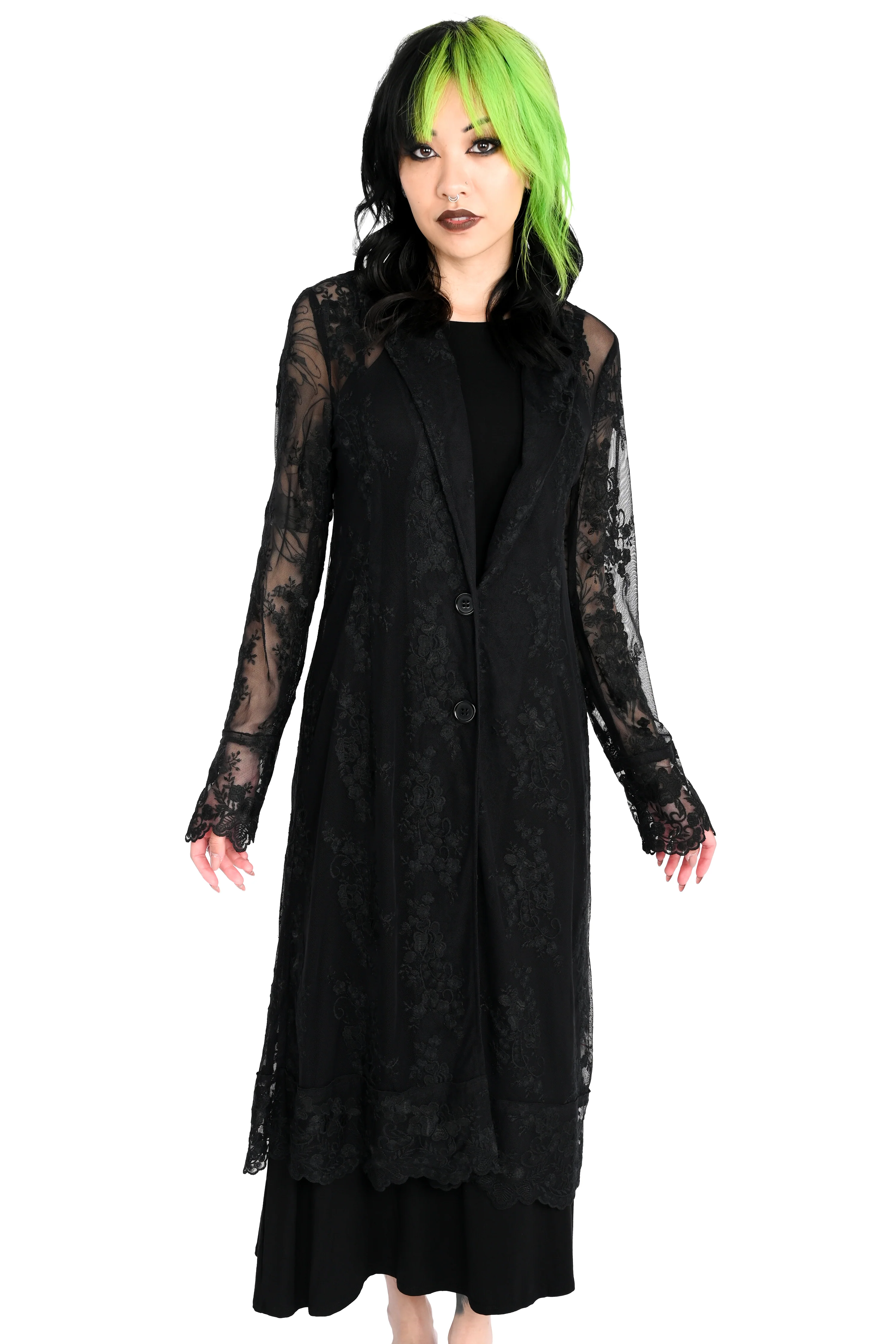 Ingrid Lace Trench Coat - XS/S/L/2XL left! - Image 2
