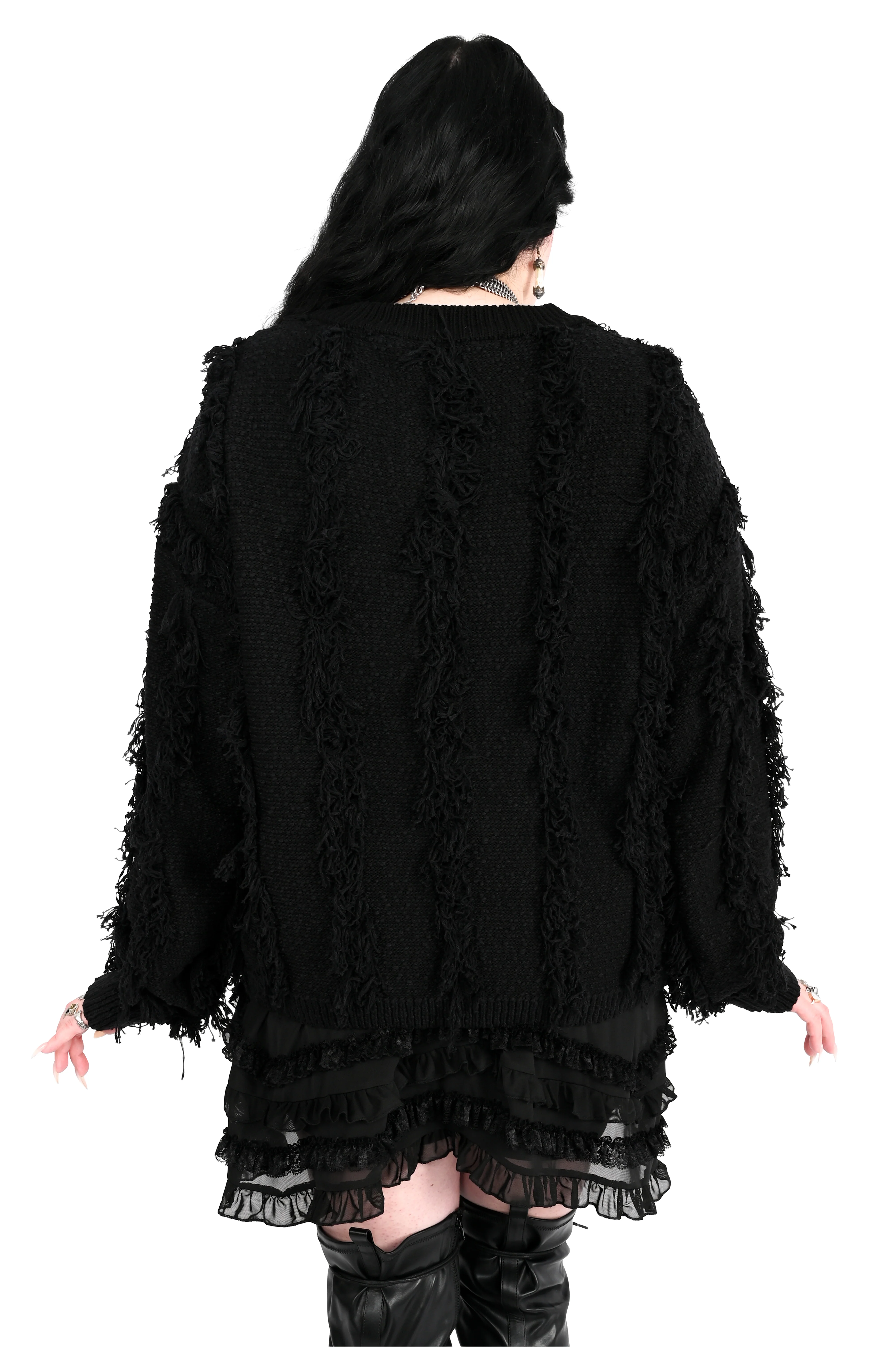 Josie Shaggy Cardigan - Image 10