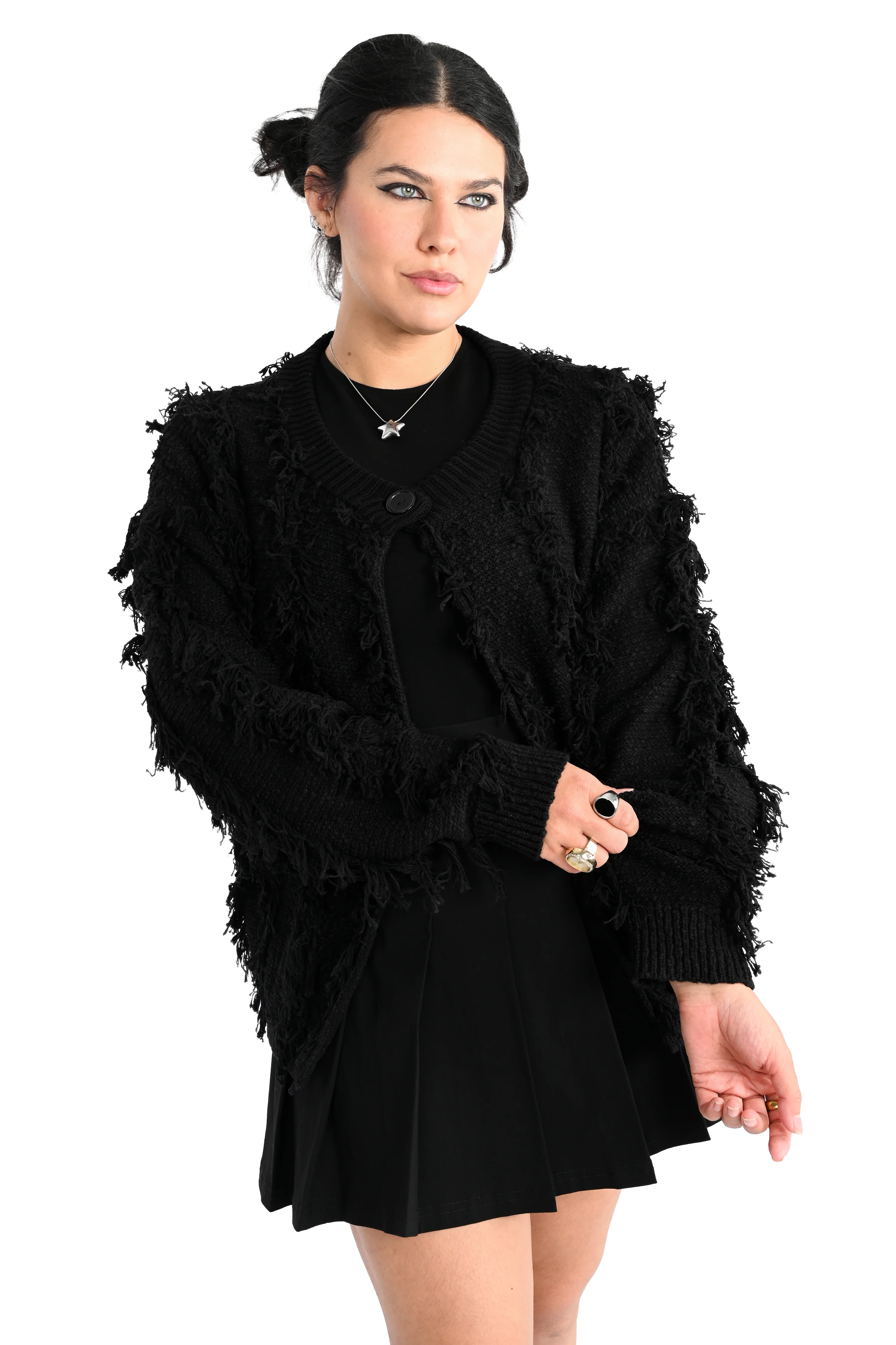 Josie Shaggy Cardigan - Image 6
