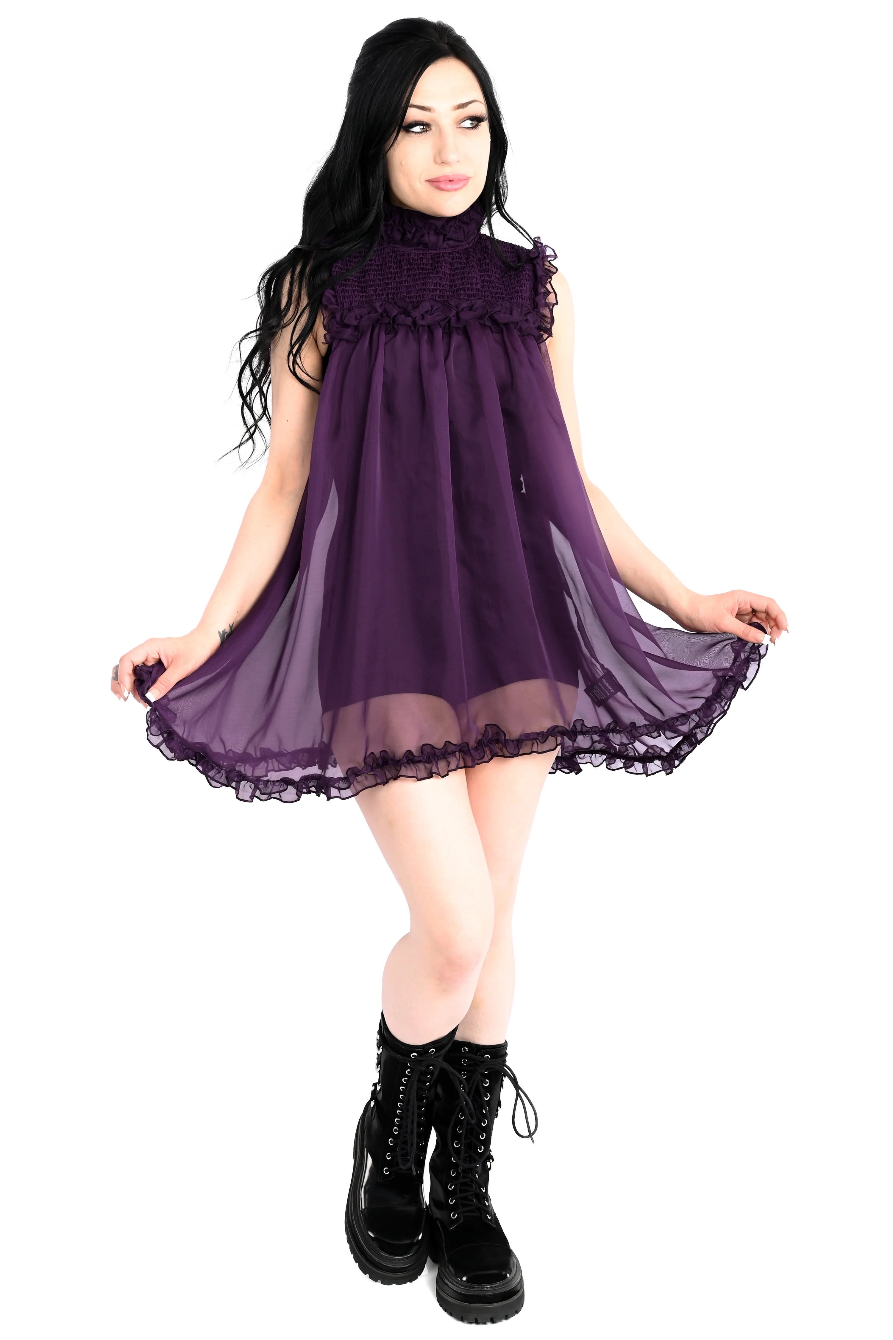 Kathryn Babydoll Dress - Flora - 3XL/4XL left! - Image 4