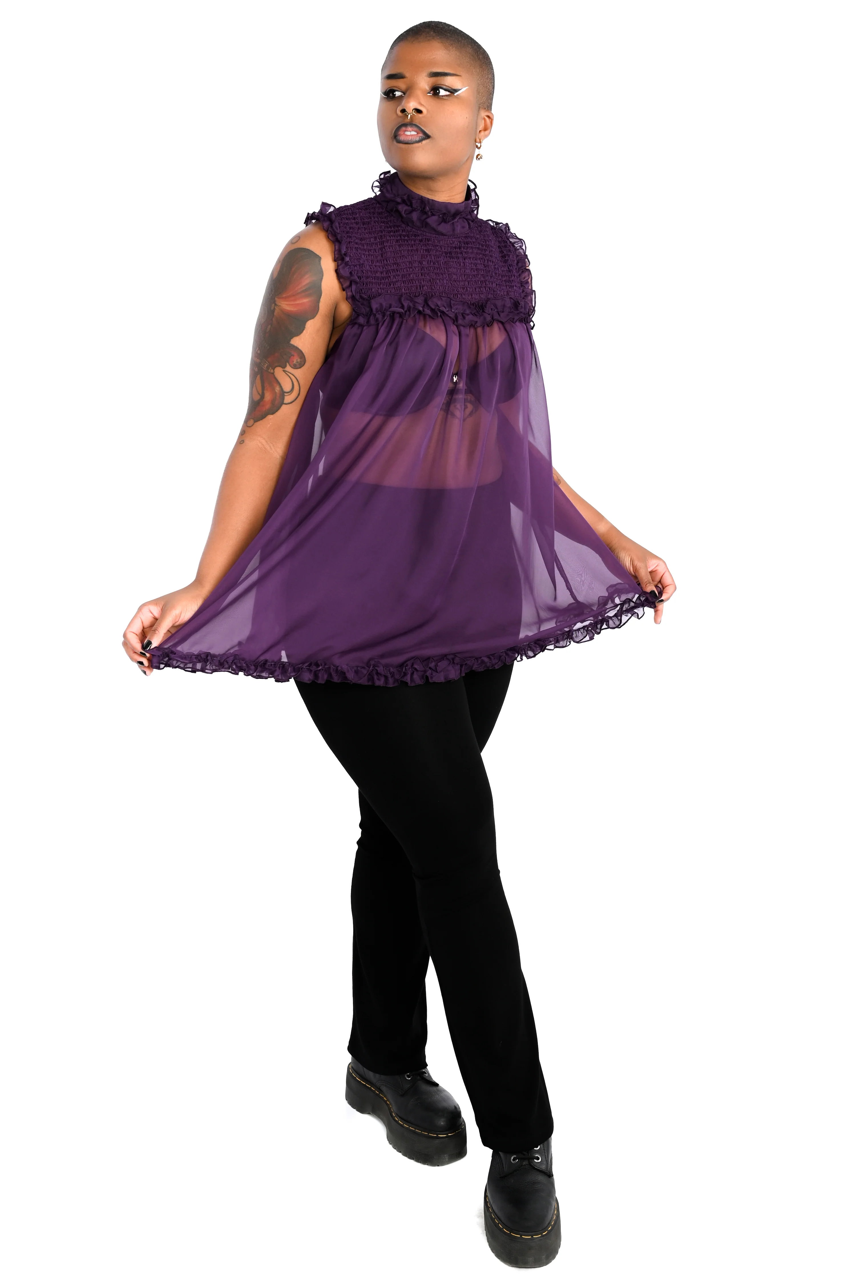 Kathryn Babydoll Dress - Flora - 3XL/4XL left! - Image 6